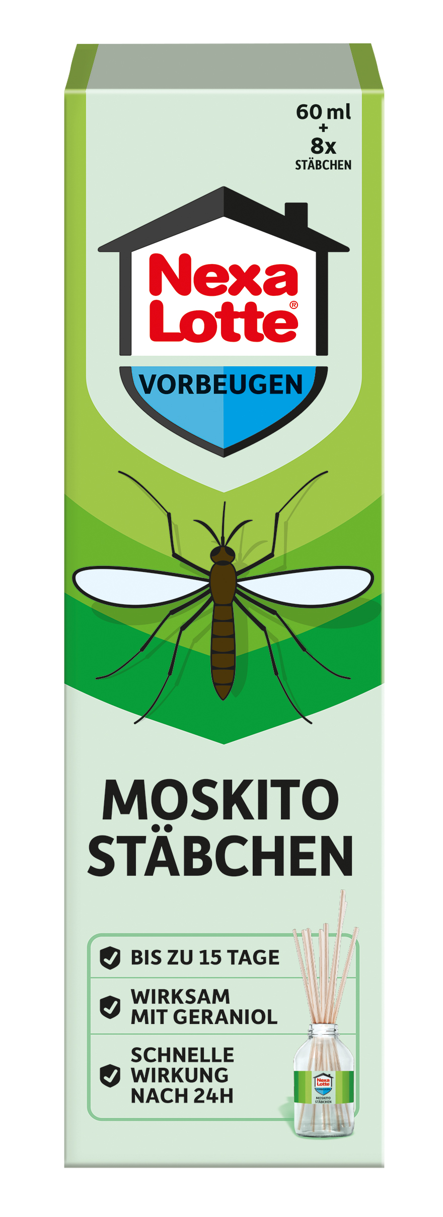 Nexa Lotte Moskito Stäbchen, 1 St. Nexa Lotte Moskito Stäbchen, 1 St.