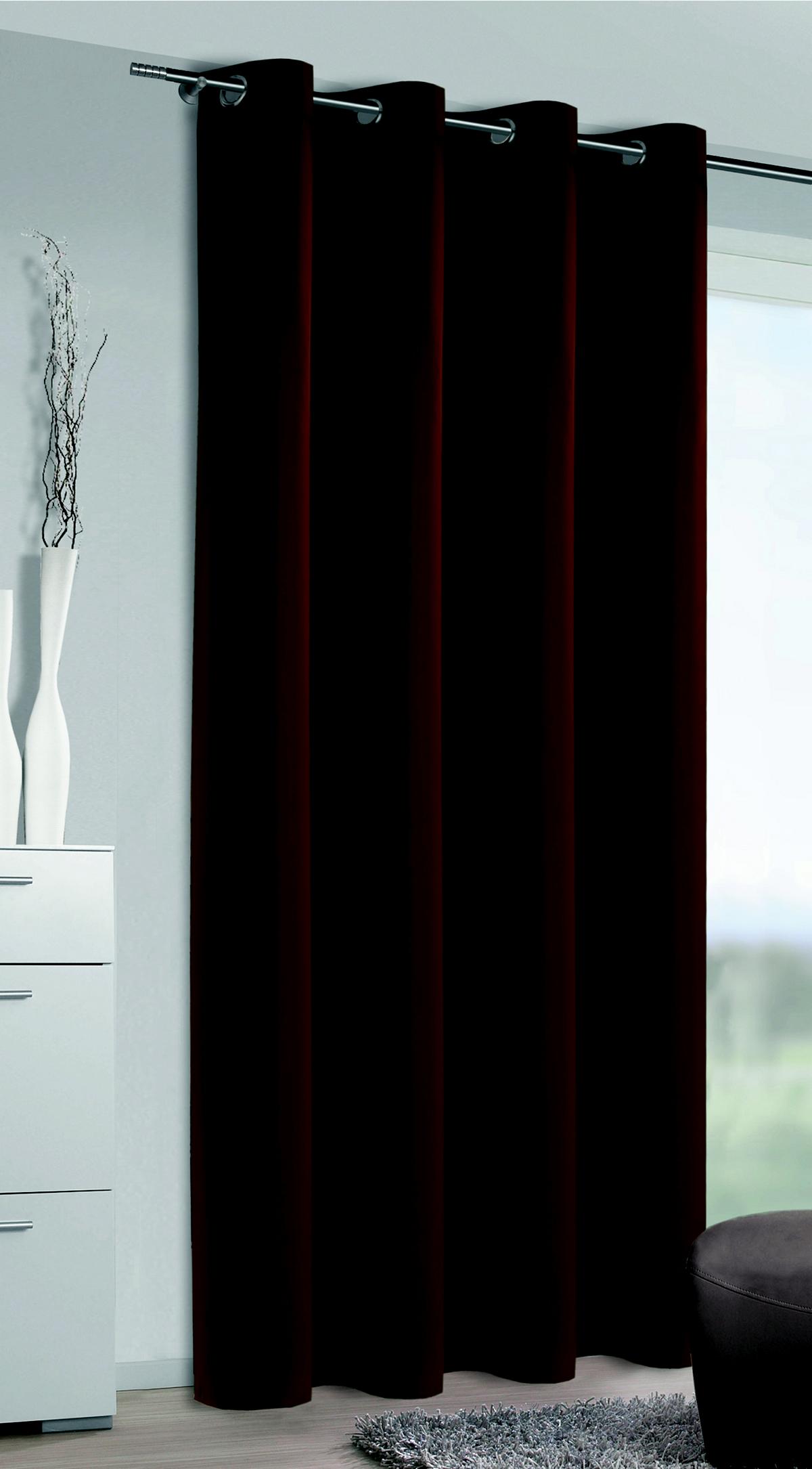  DEKO ÖSENSCHAL BLACKOUT SCHOKO 245X140 CM