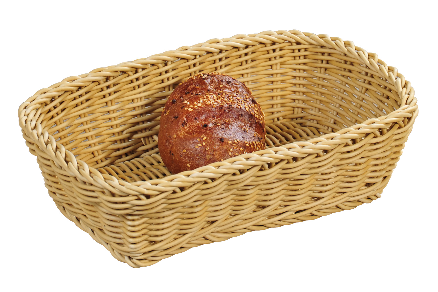 Kesper Brot und Obstkorb, Vollkunststoff, Maße: 30 x 20 x 8,5 cm Kesper Brot und Obstkorb, Vollkunststoff, Maße: 30 x 20 x 8,5 cm