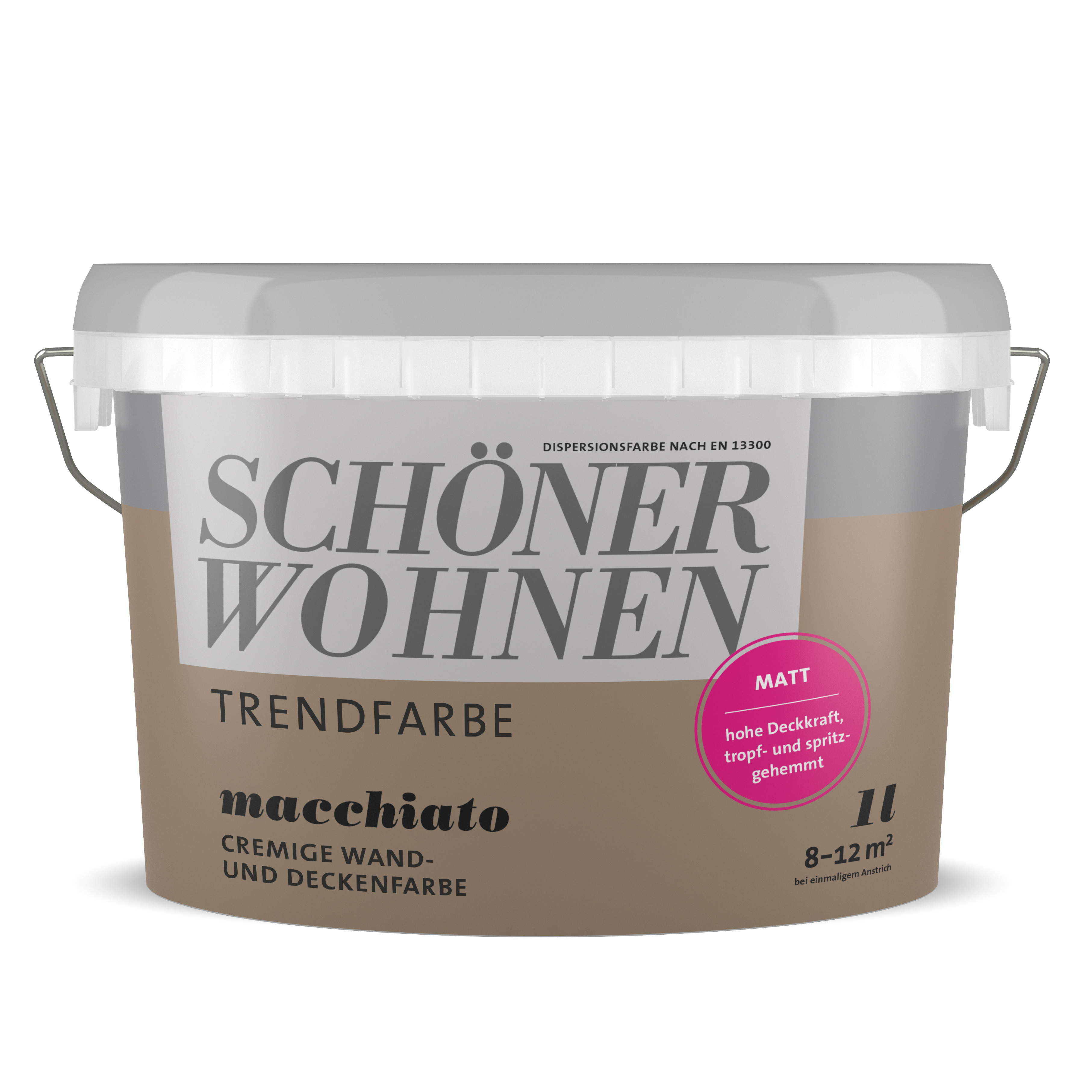 Schöner Wohnen Trendfarbe, macchiato matt