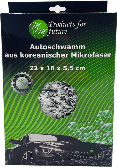 Koreanischer Mikrofaserschwamm, 22 x 16 x 5,5 cm