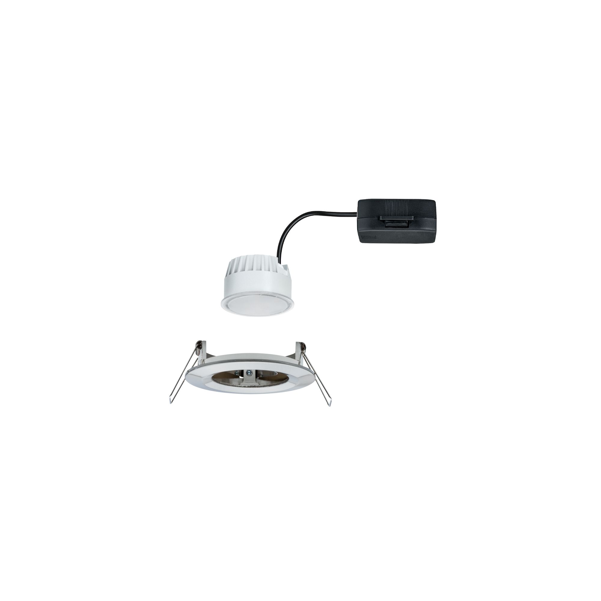 PAULMANN EINBAULEUCHTE  6,5W 2700K RUND EISEN/ALU