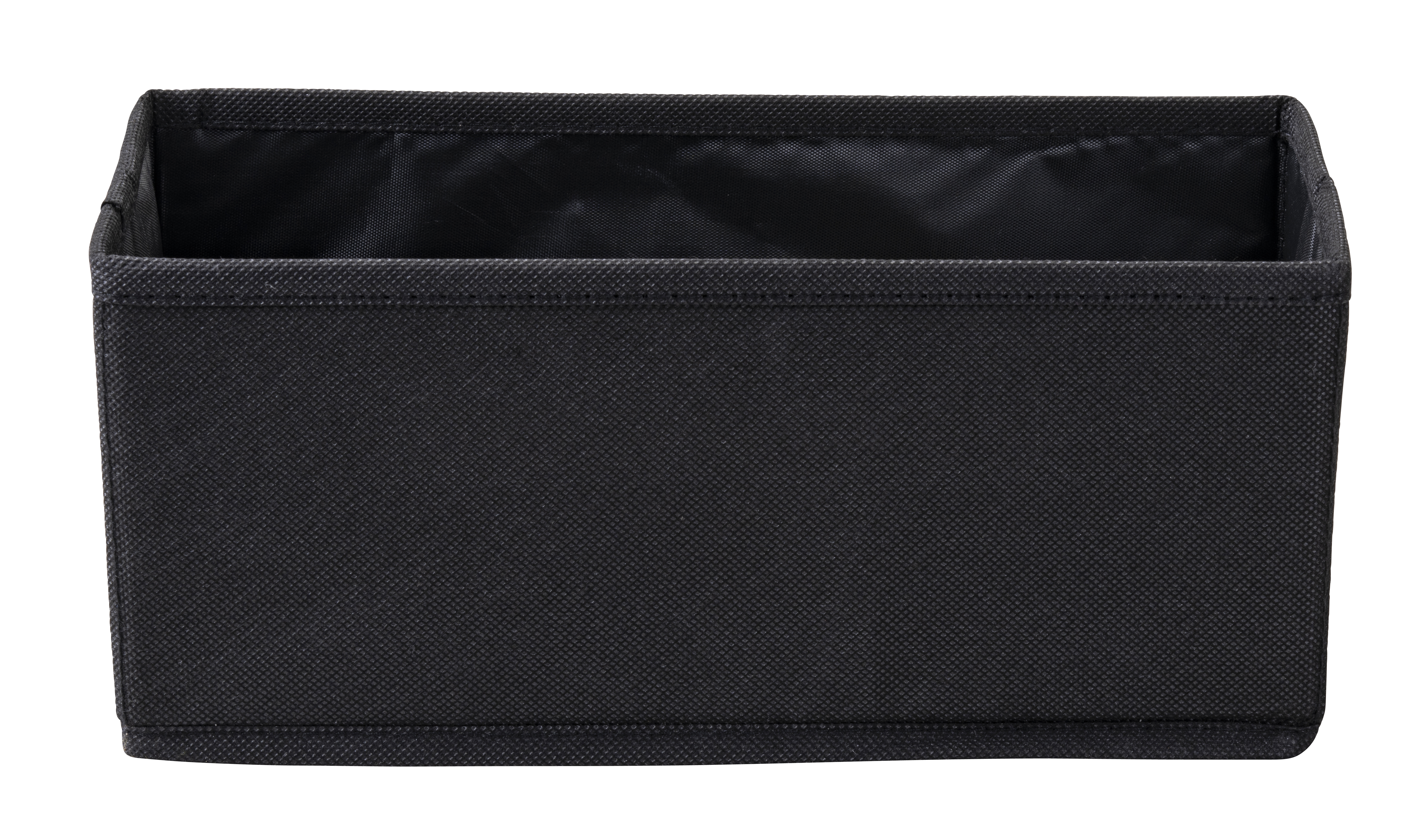 Fackelmann Körbchen, Stoff, schwarz