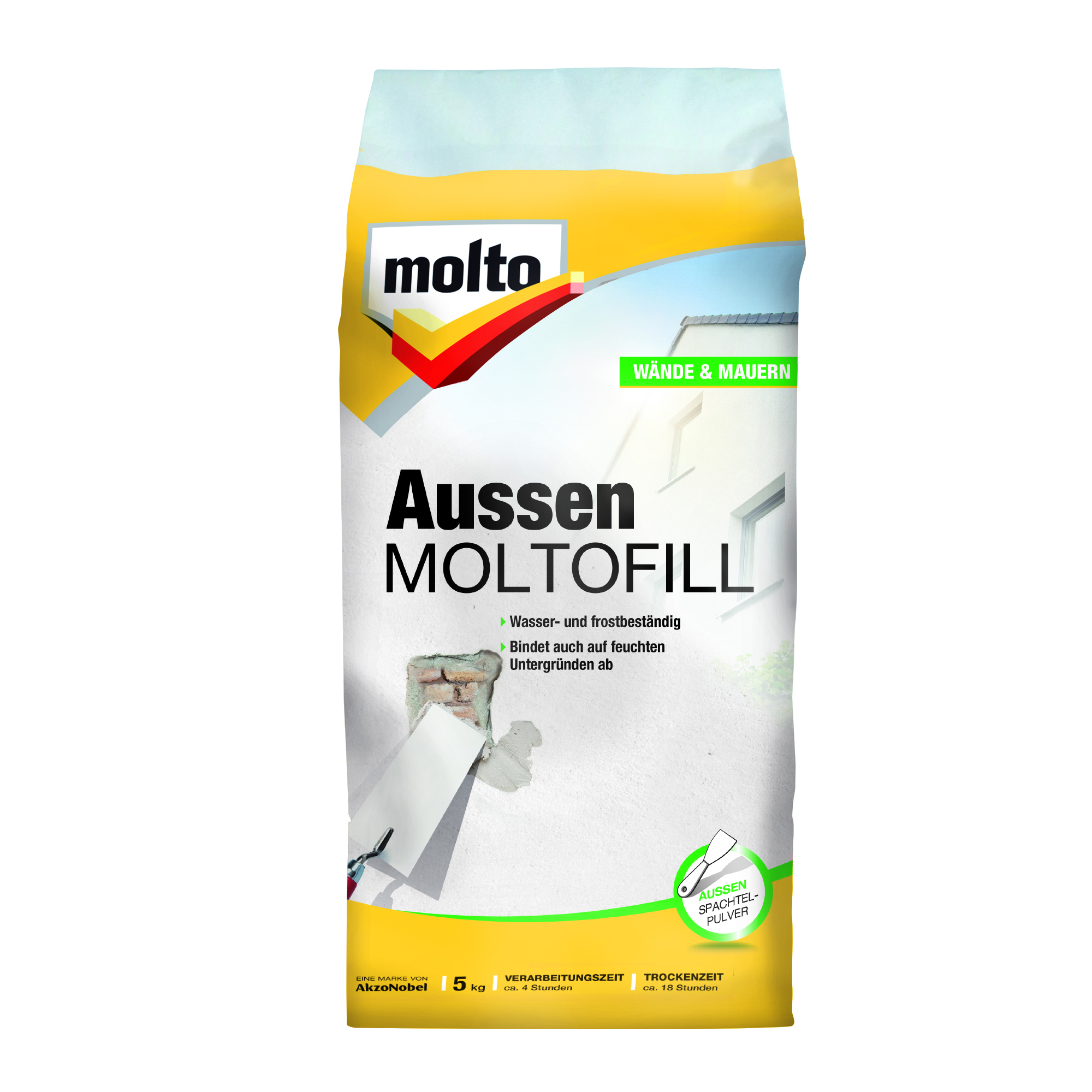 MOLTOFILL SPACHTELPULVER AUSSEN 5KG