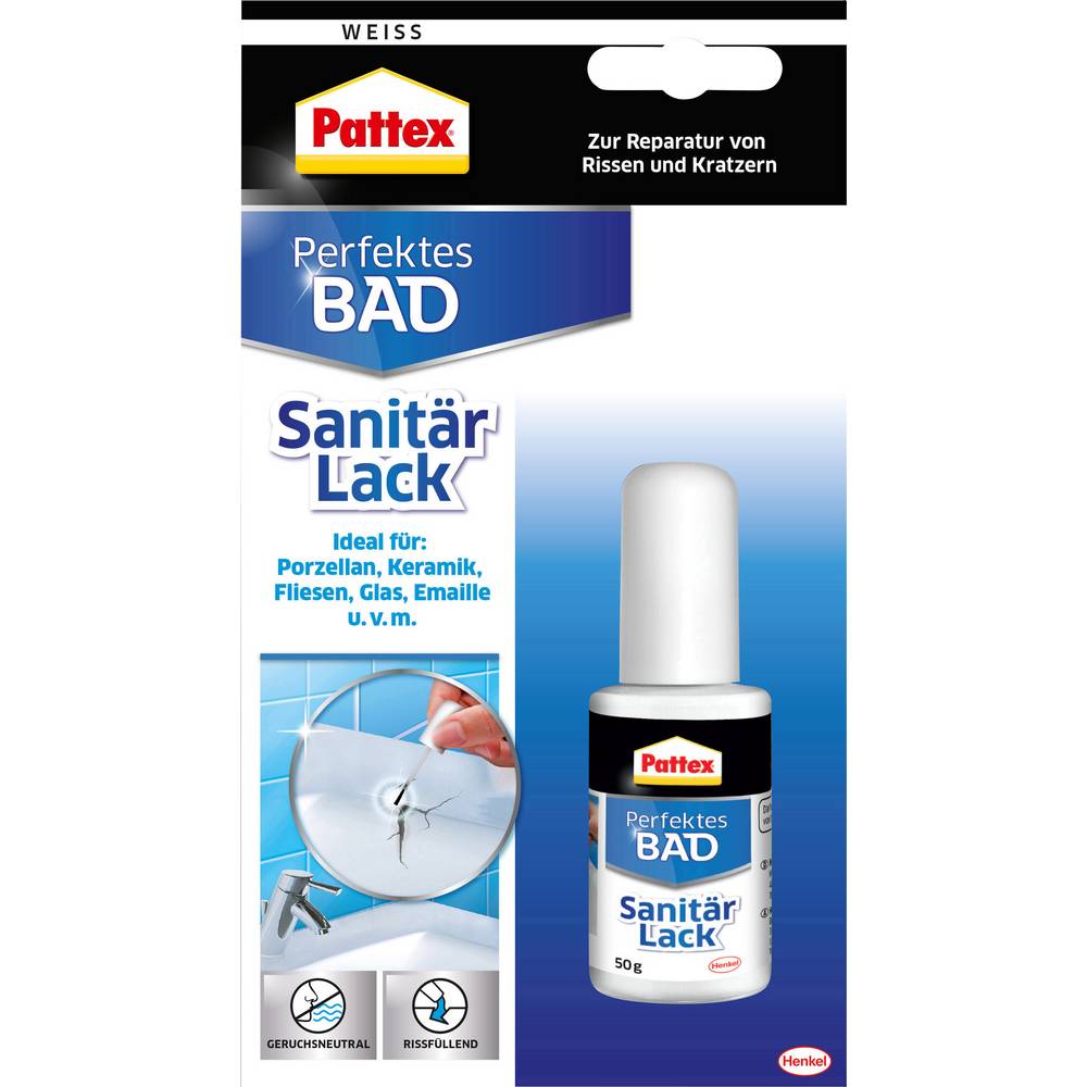 4015000435932_pl50w Pattex Sanitär Lack, 50 g