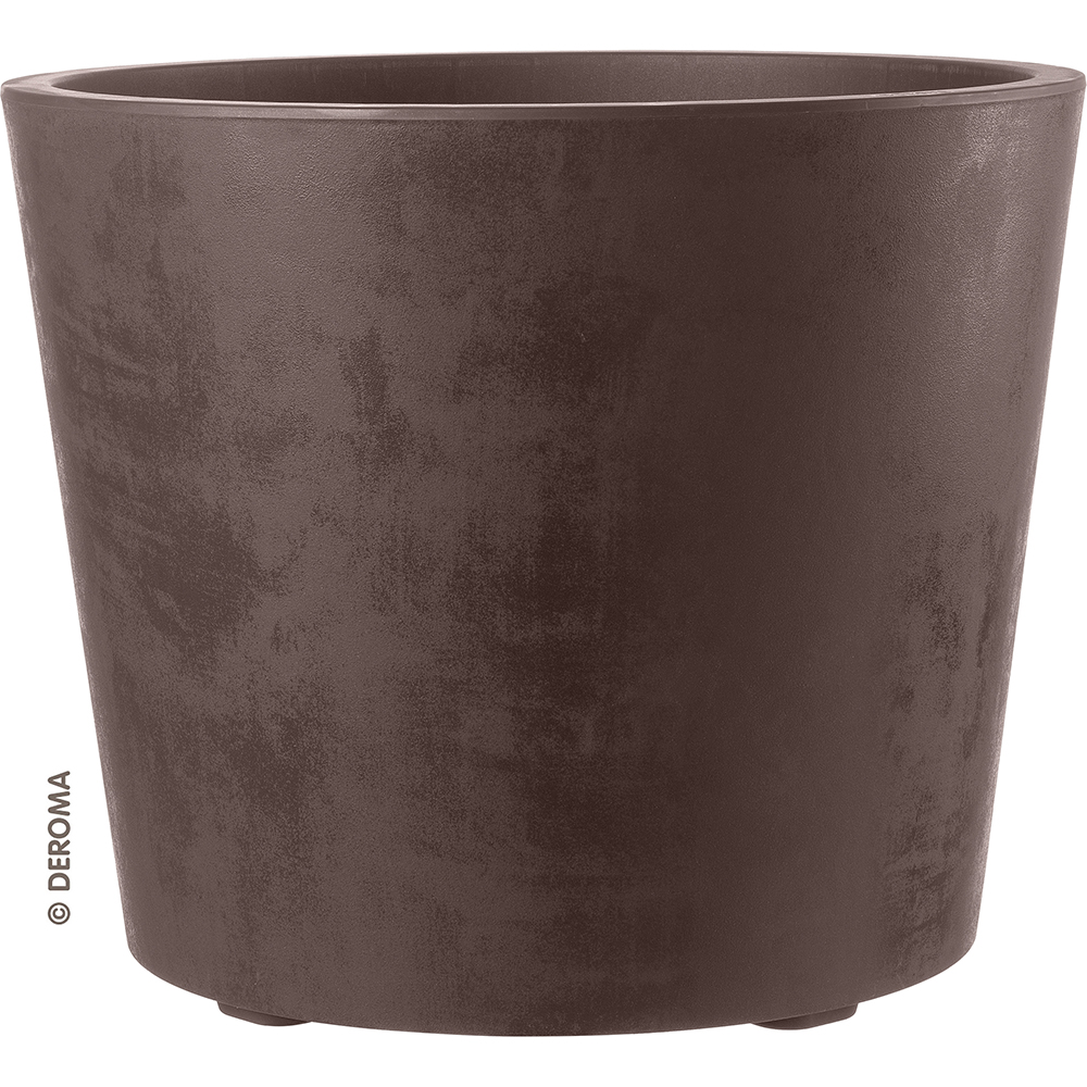Deroma Pflanztopf Millenium R, brownstone, 59 cm