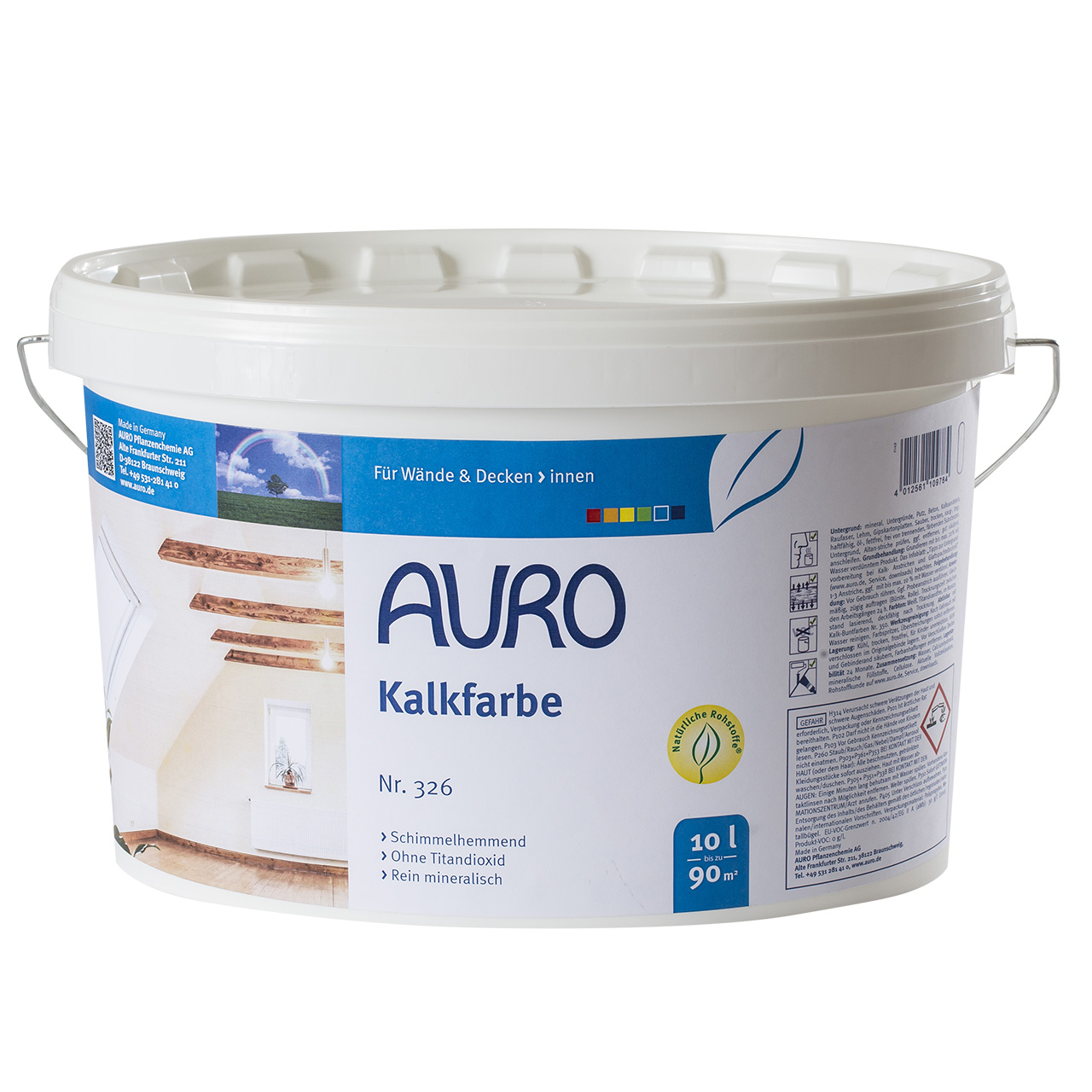 Auro Kalkfarbe Nr. 326, 10L