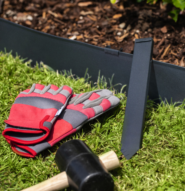 Windhager Erdanker für Rasenkanten anthrazit 3 x 30 cm Windhager Erdanker für Rasenkanten anthrazit 3 x 30 cm