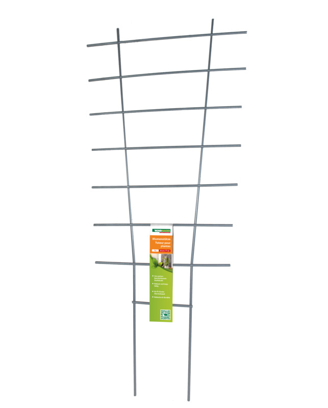 Windhager Blumenstütze, 34 x 77 cm, silber 