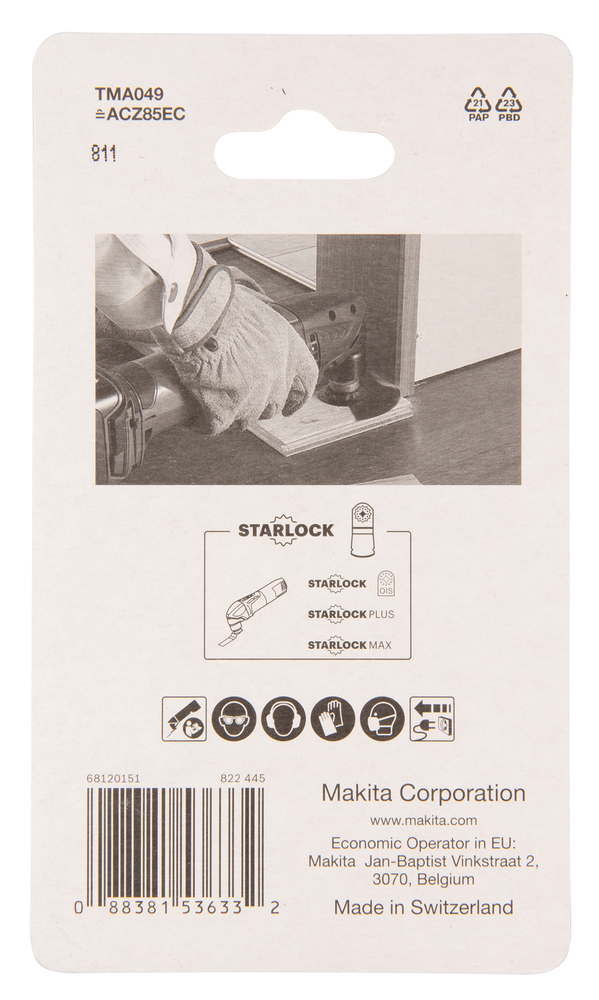 Makita Segmentsägeblatt TMA049, 85 mm
