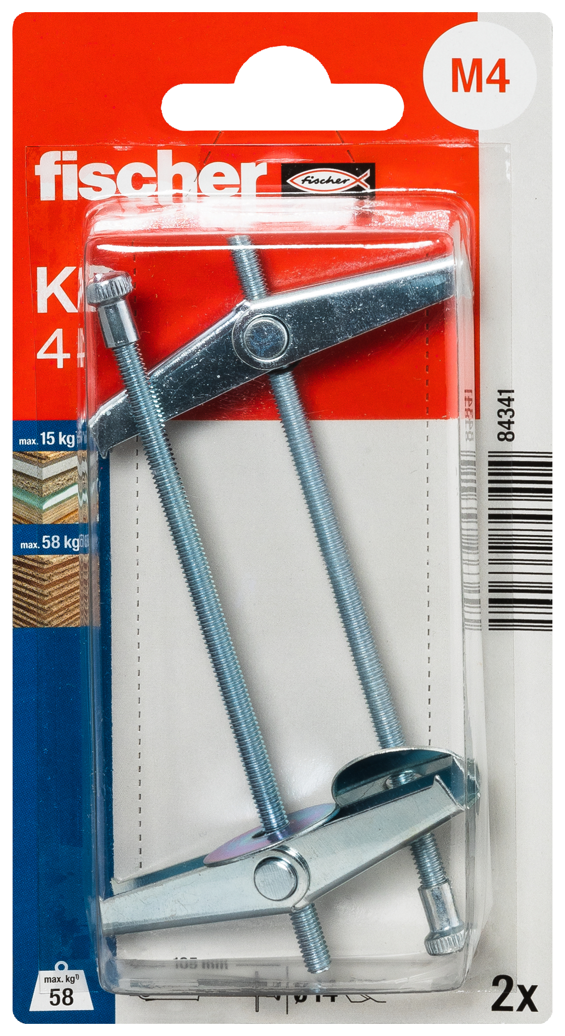fischer Kippdübel KD 4 K (2) fischer Kippdübel KD 4 K (2)