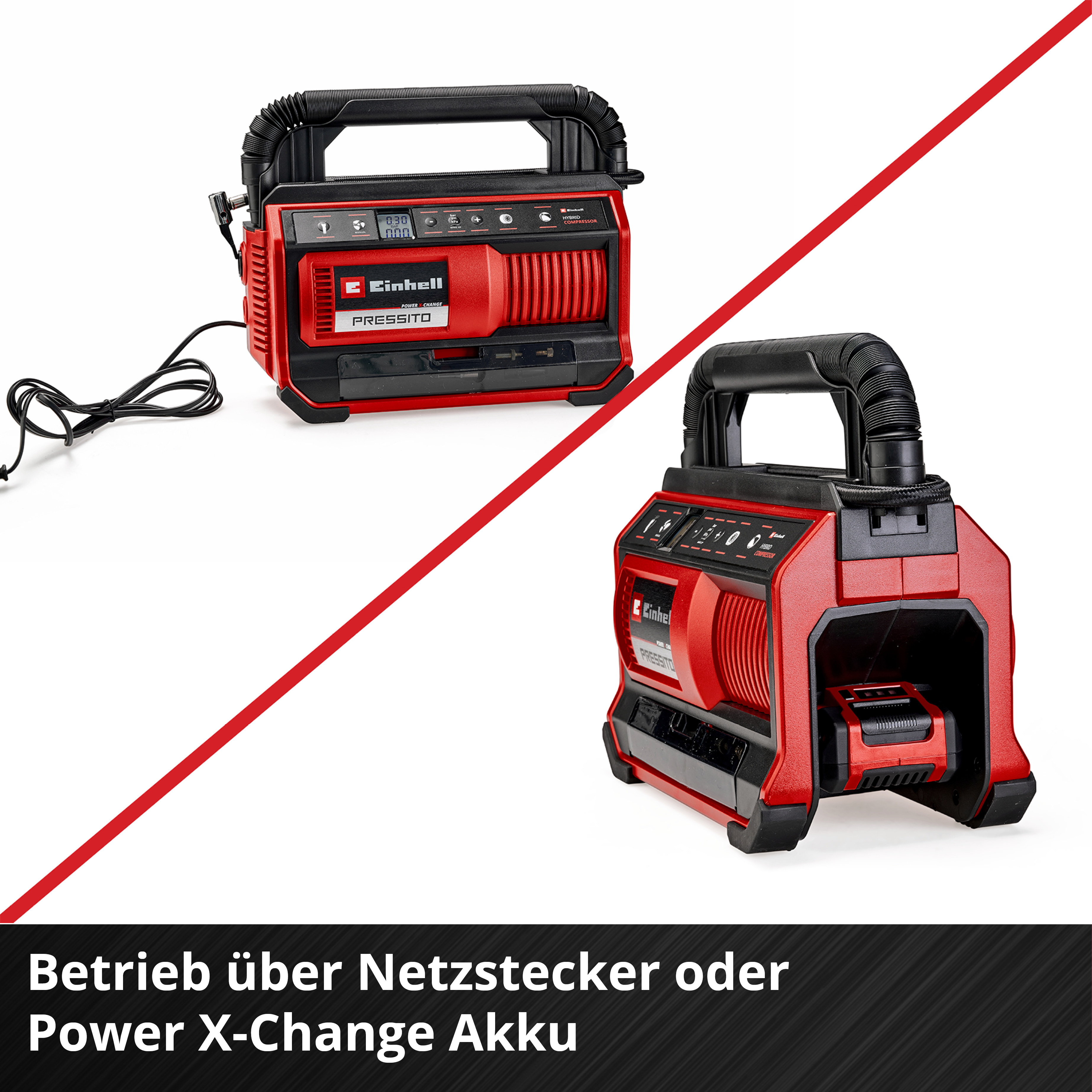 Einhell Hybrid-Kompressor PRESSITO 18/25 Hybrid