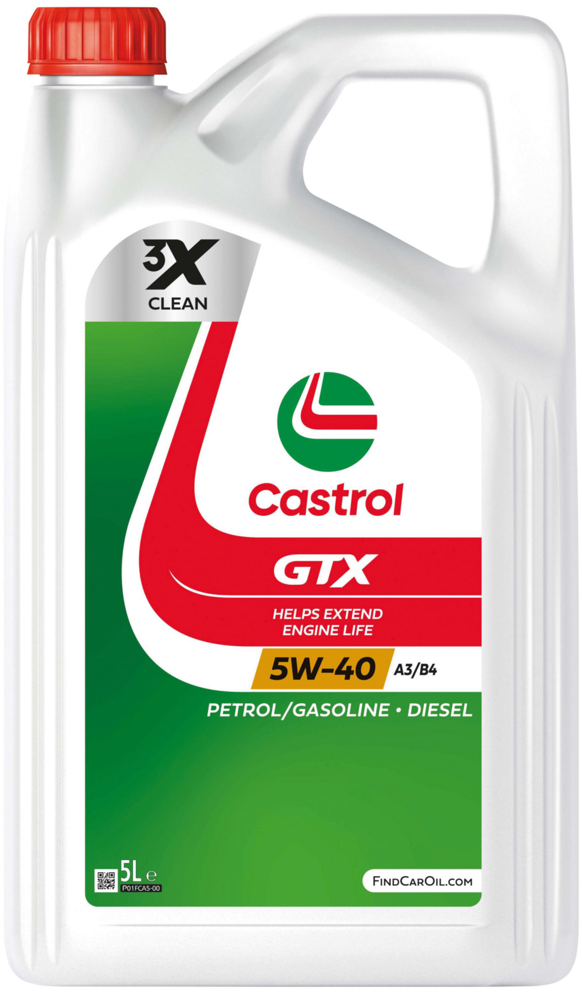 Castrol GTX 5W-40 A3/B4 H 4A 5L Castrol GTX 5W-40 A3/B4 H 4A 5L