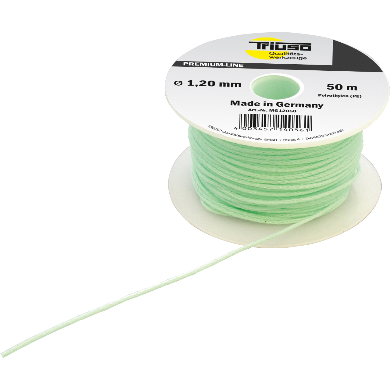 MG12050 Triuso Maurerschnur, 1,2 mm, 50 m