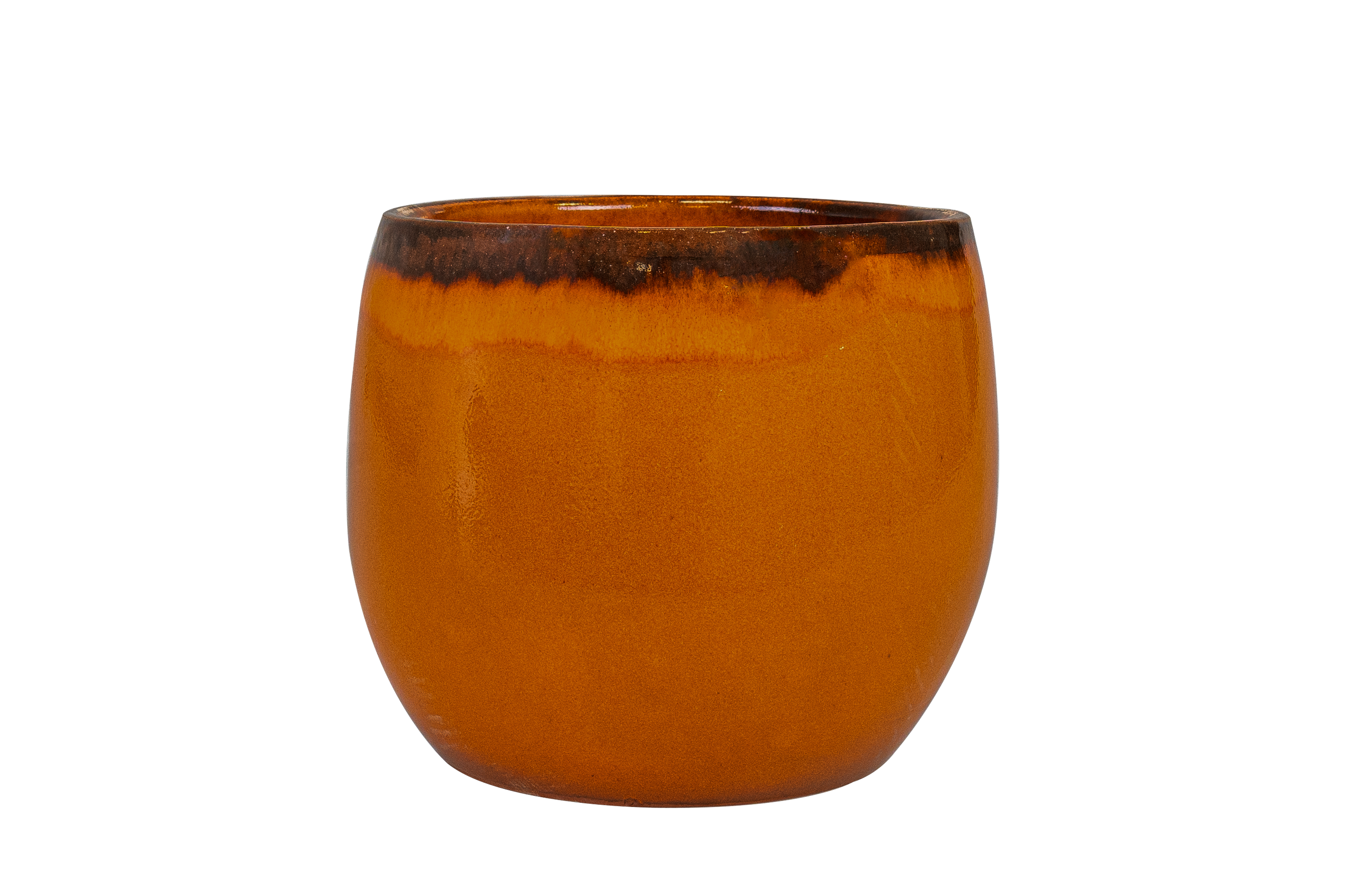 TS Blumentopf Charlotte orange, Ø23 H20 TS Blumentopf Charlotte orange, Ø23 H20