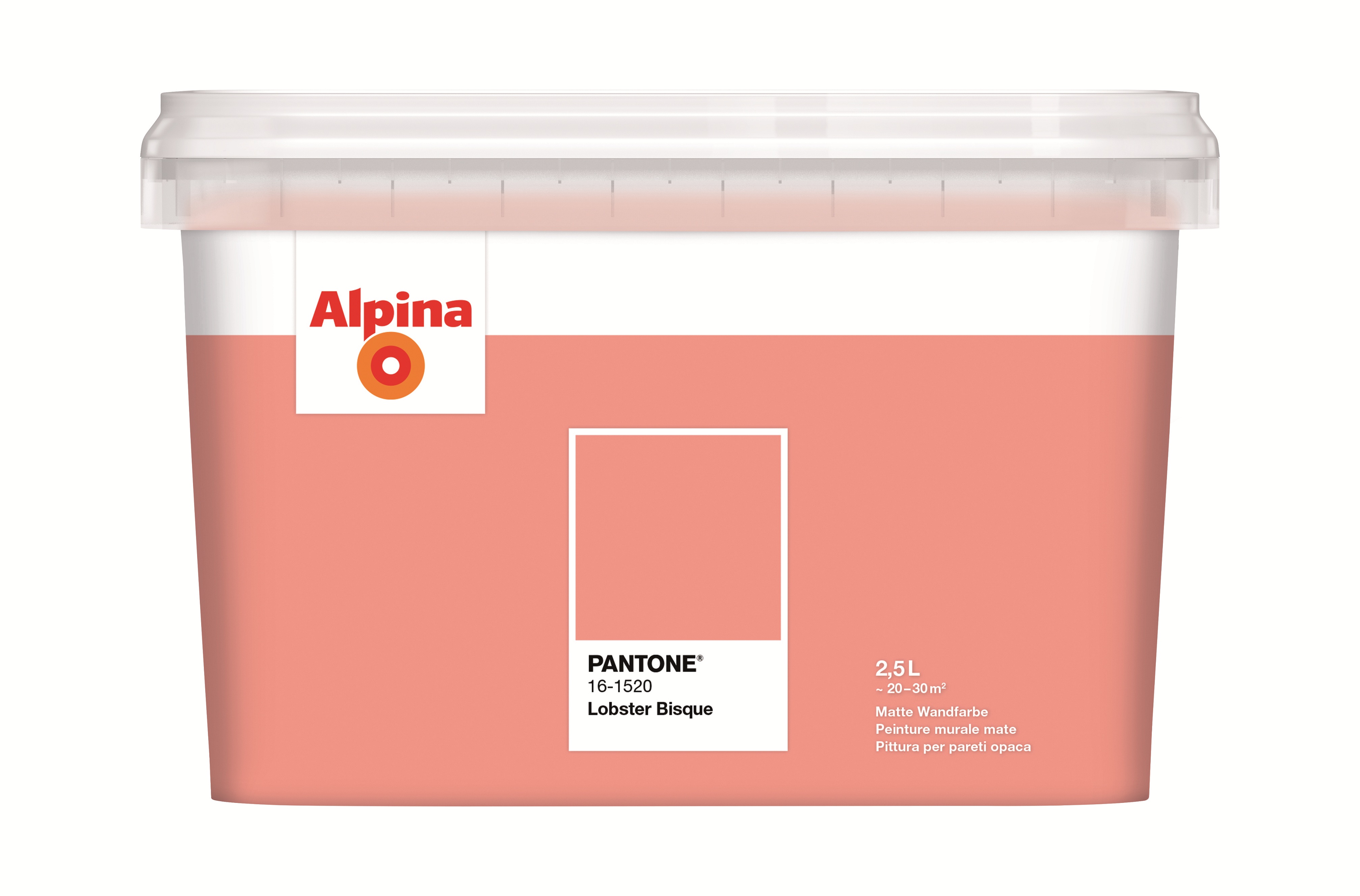 Alpina PANTONE® Lobster Bisque, 2,5 Liter