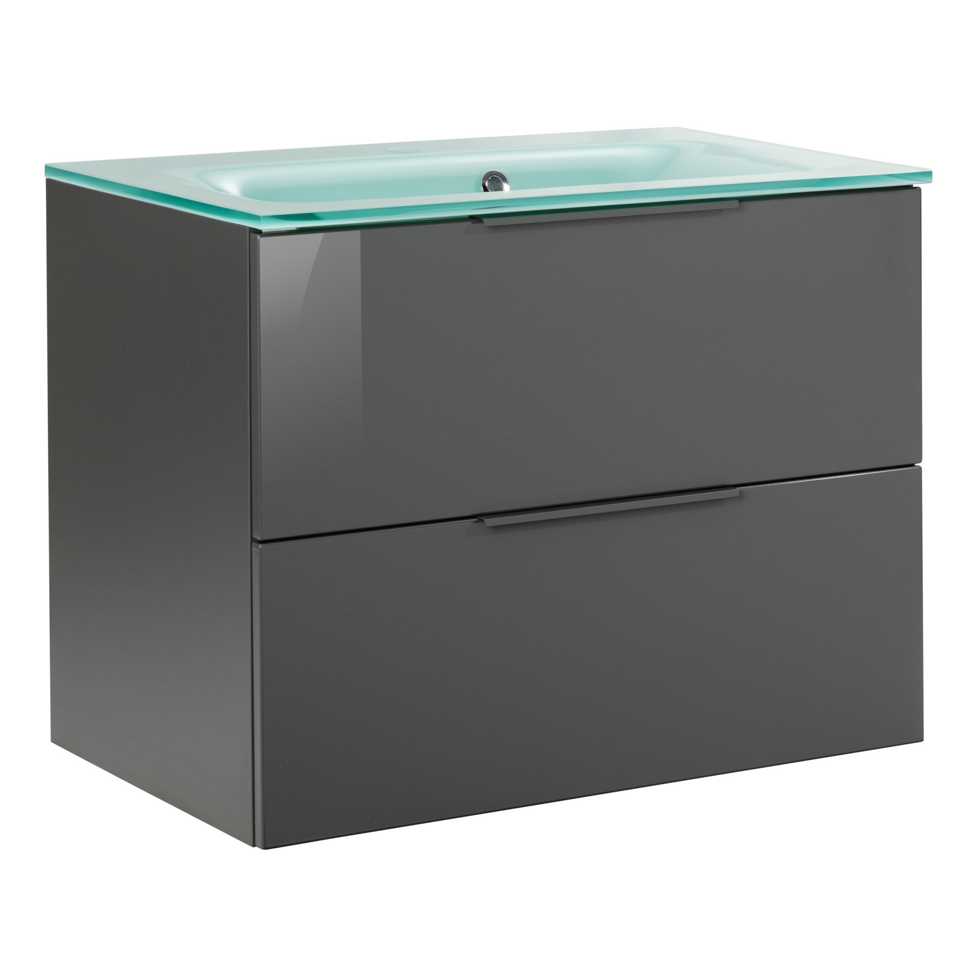 Fackelmann Waschtisch-Unterschrank LUNA,  B800 x H602 x T488 mm