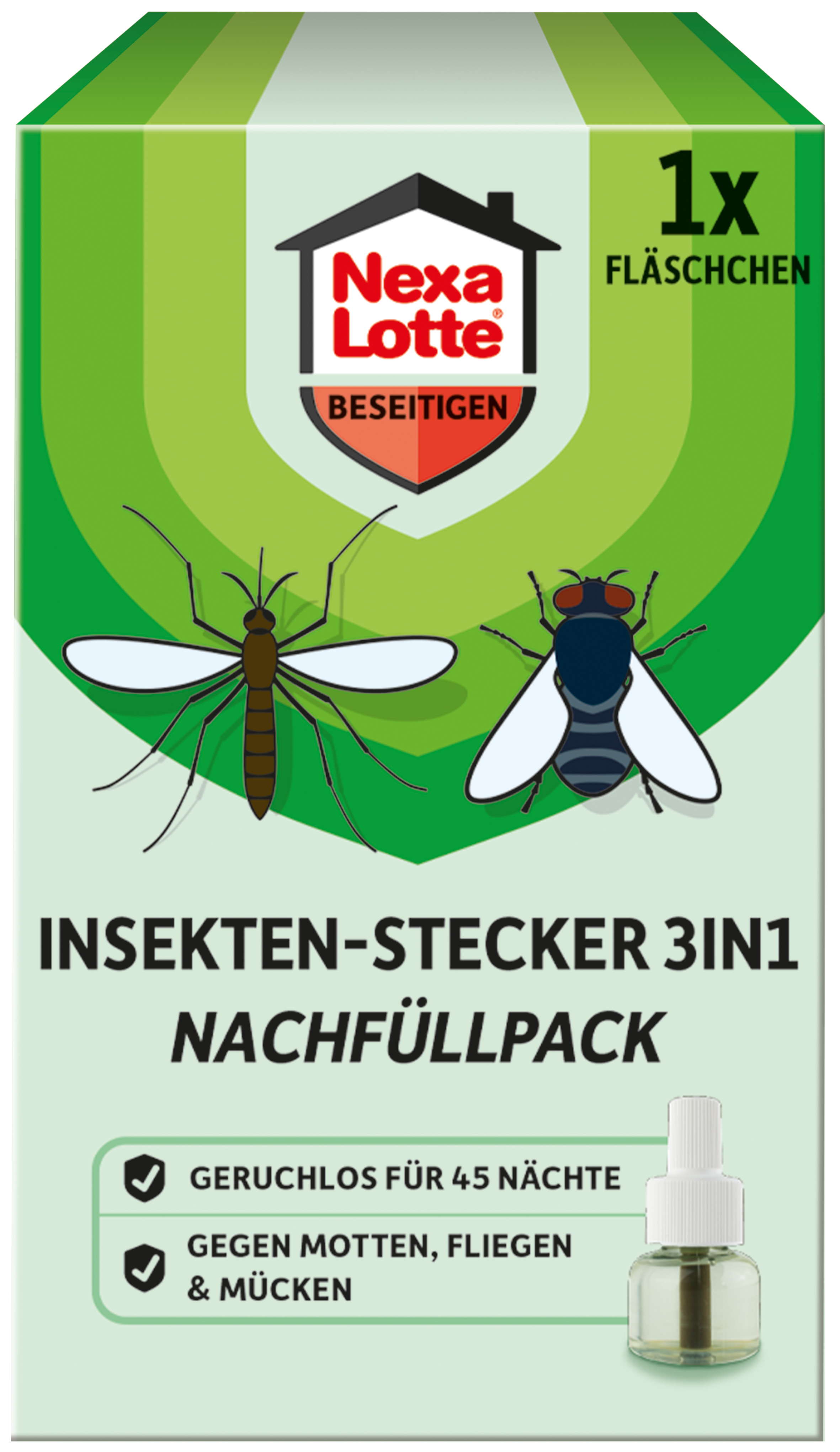 Nexa Lotte Insektenschutz 3In1 Nachfüllpackung
