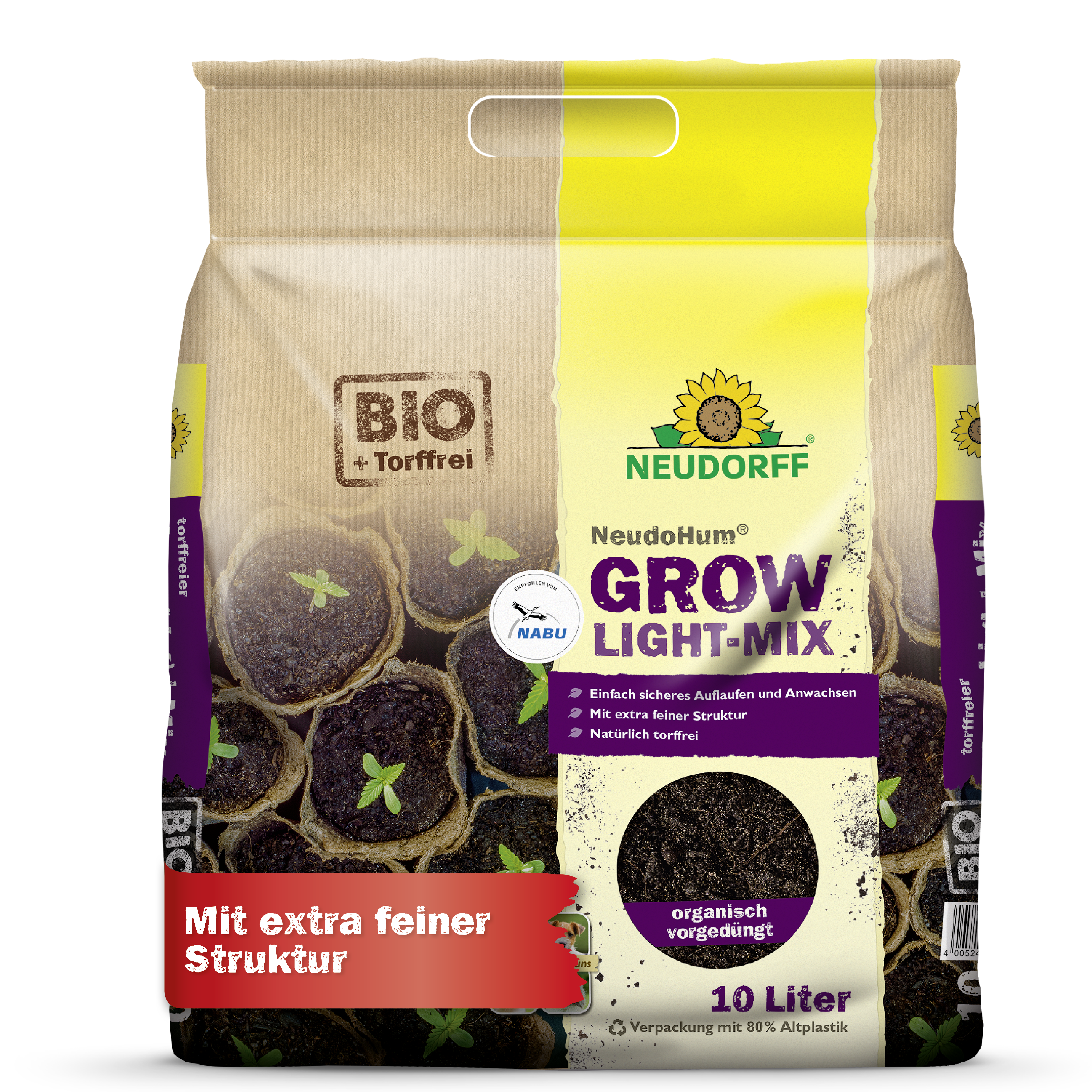 Neudorff NeudoHum Grow Light-Mix 
