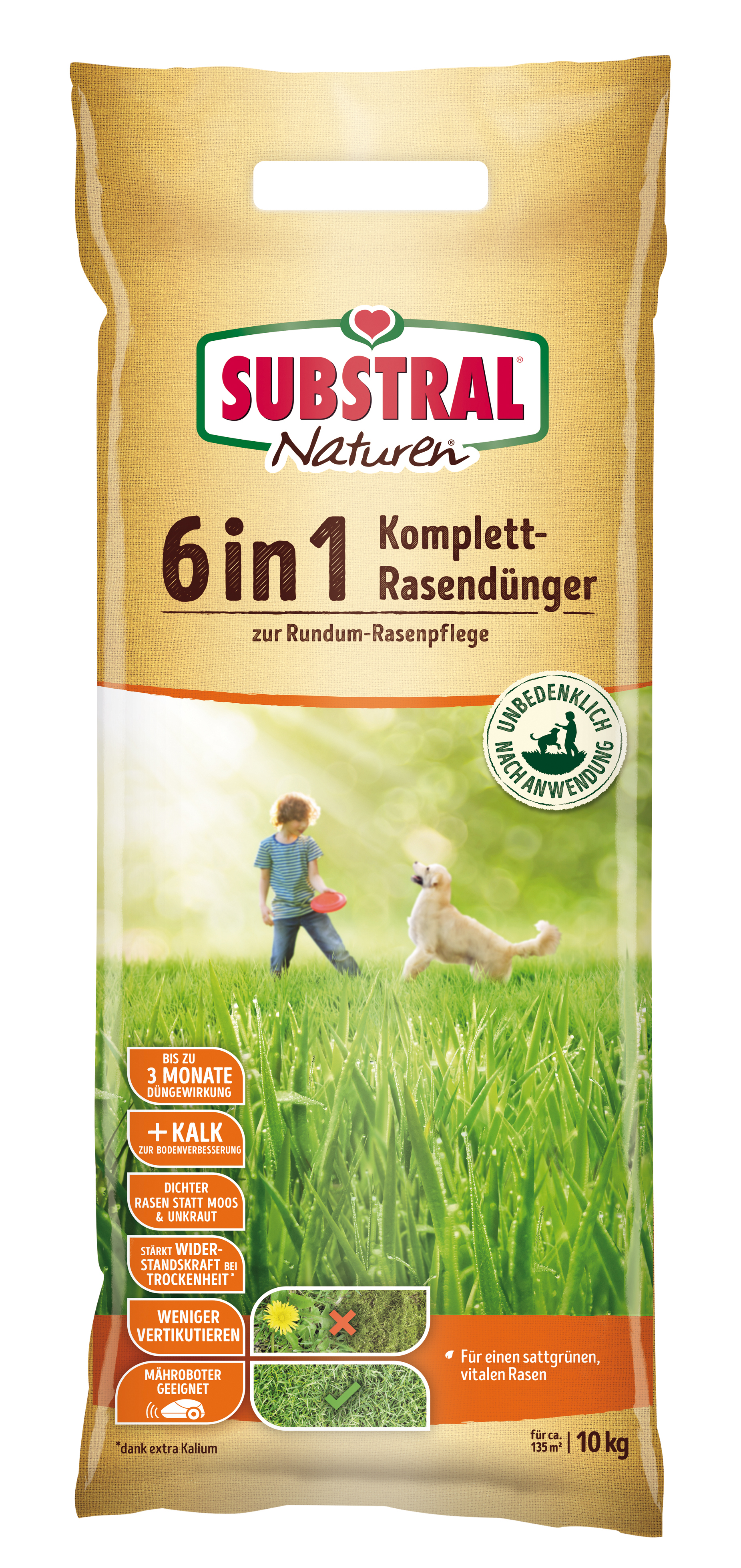 691531-8747_SB_NAT_6in1_Komplettrasenduenger_10kg_4062700887479 Naturen 6in1 Komplett-Rasendünger 10kg 135m²