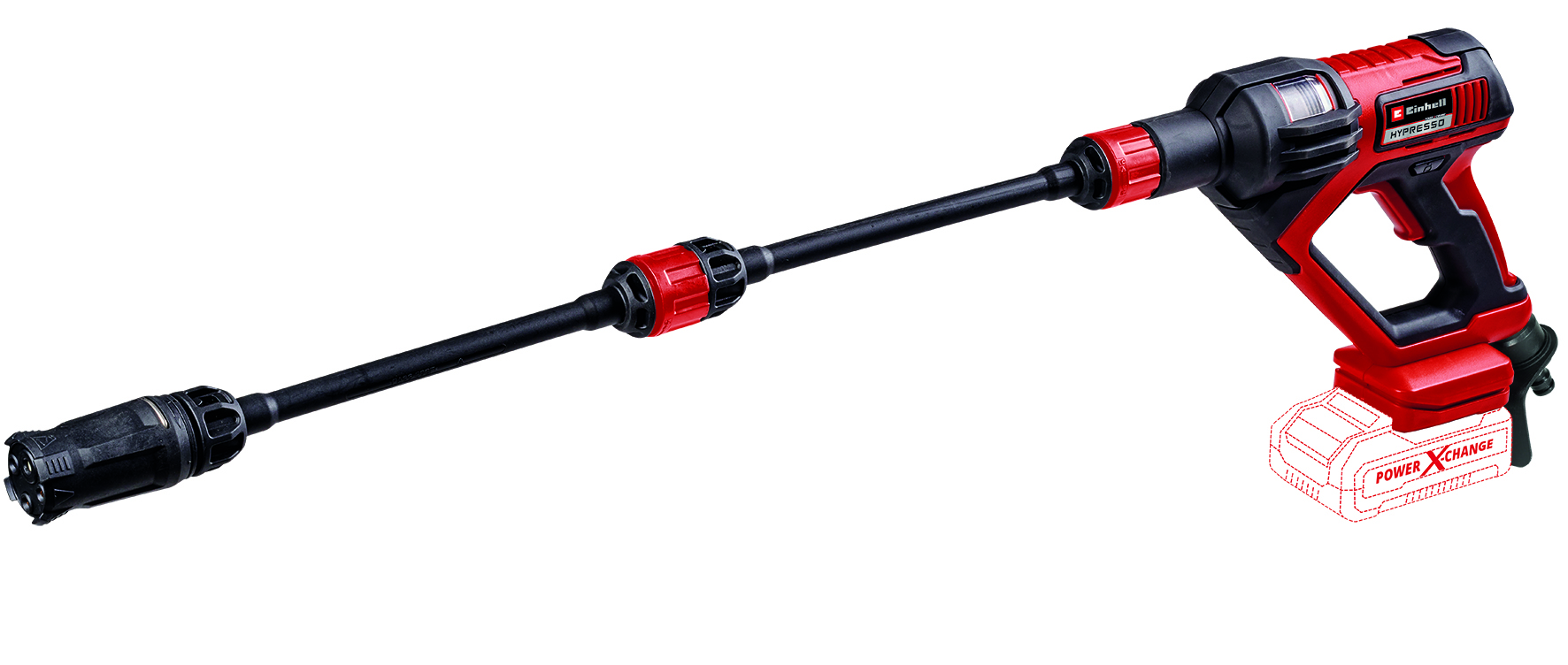 Einhell Akku-Druckreinigerpistole HYPRESSO 18/24-1