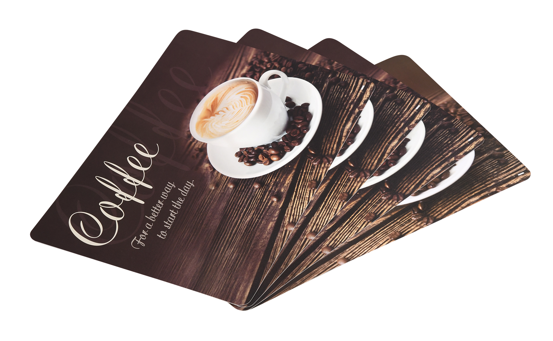 Kesper Platzsets, 4er Pack, Coffee Kesper Platzsets, 4er Pack, Coffee