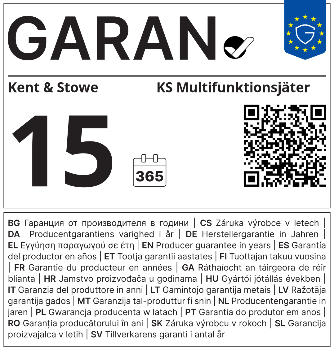 Kent & Stowe Mulitfunktionsjäter