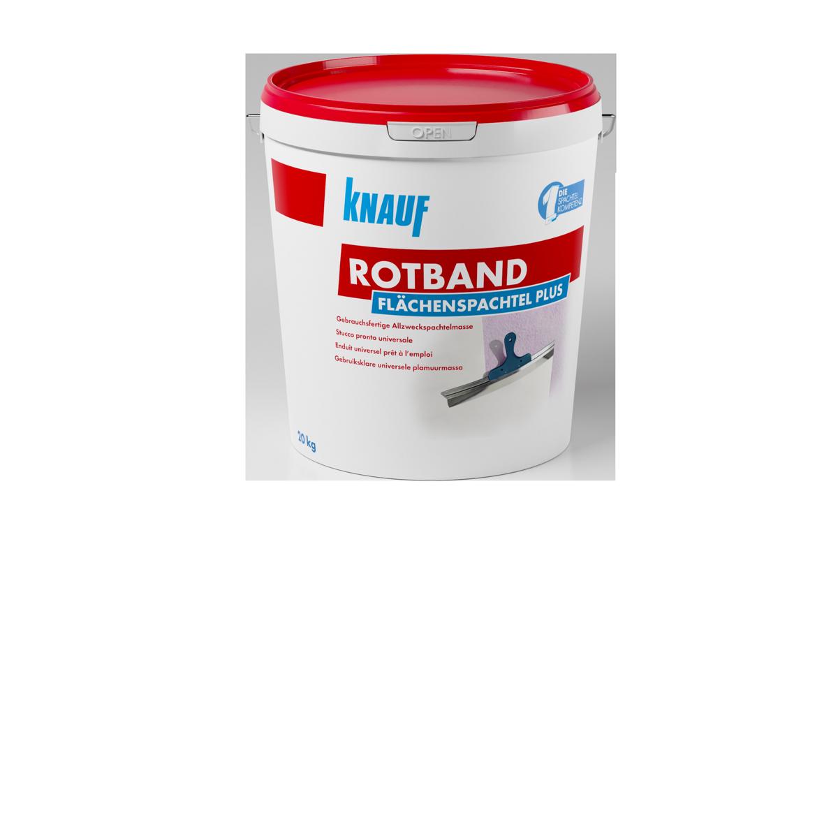 4006379138753_Rotband_Fl-chenspachtel_Plus_-_20kg_-_front-1 Knauf Rotband Flächenspachtel Plus, 20 kg