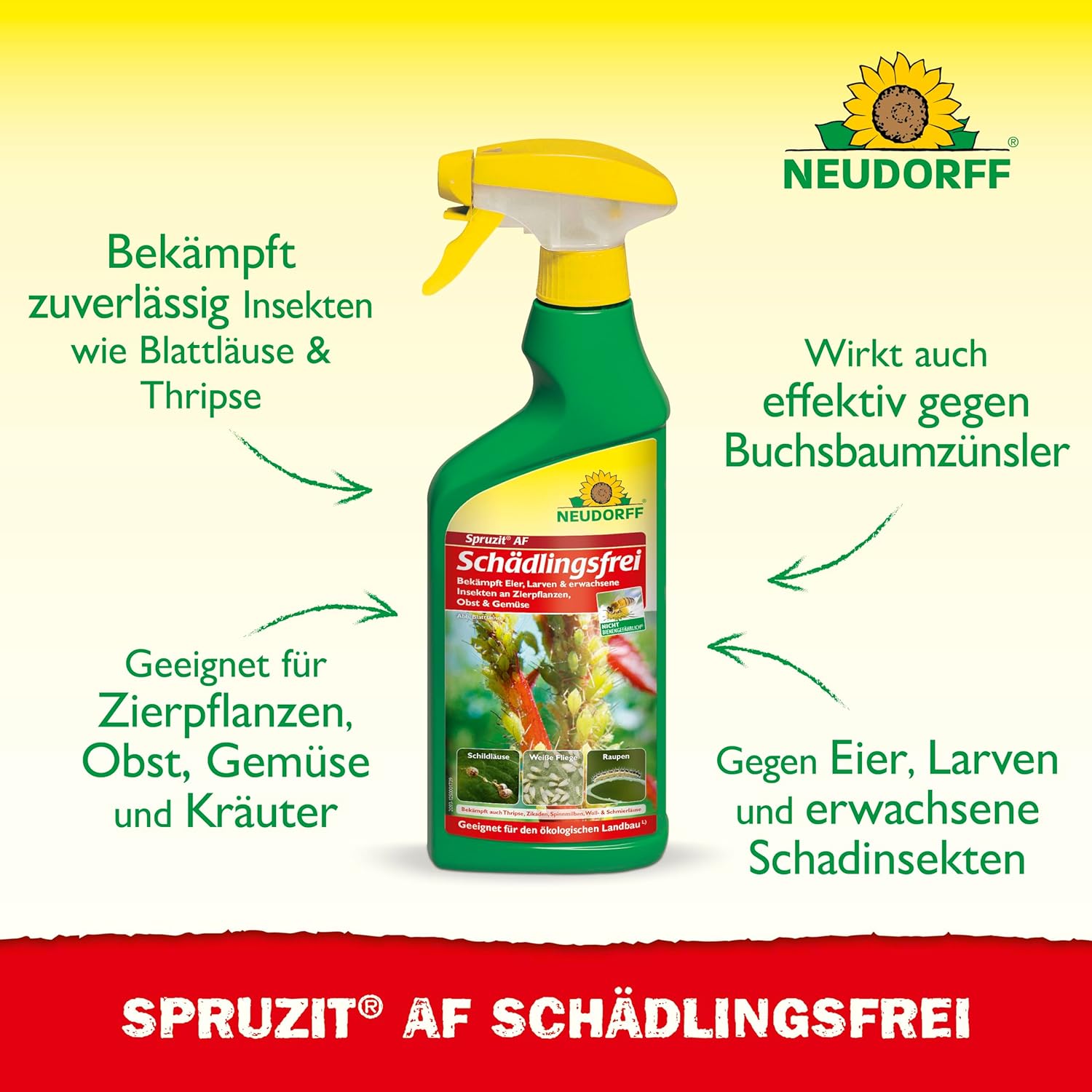 Neudorff Spruzit AF Schädlingsfrei, 500 ml