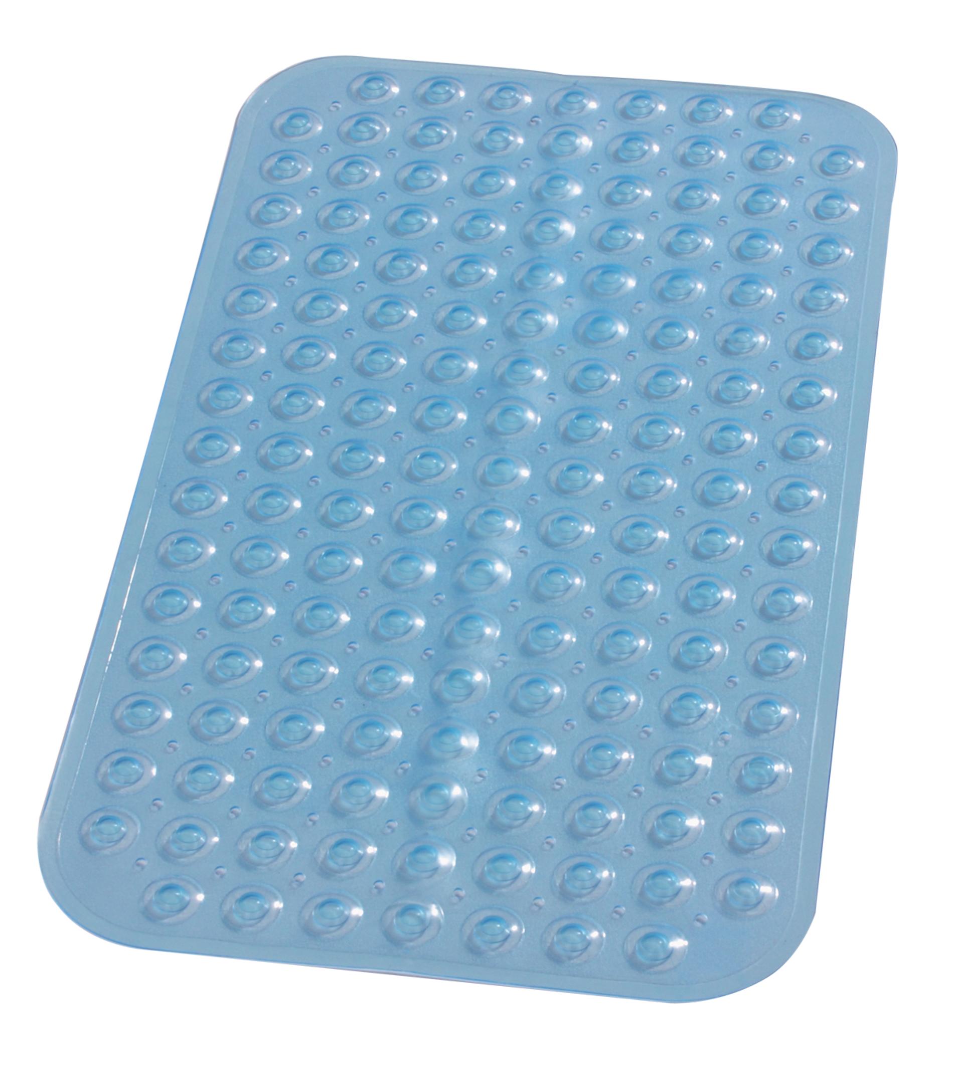 Ridder Badewanneneinlage Loup ca. 38x70 cm, transparent-blau, 100% PVC Ridder Badewanneneinlage Loup ca. 38x70 cm, transparent-blau, 100% PVC