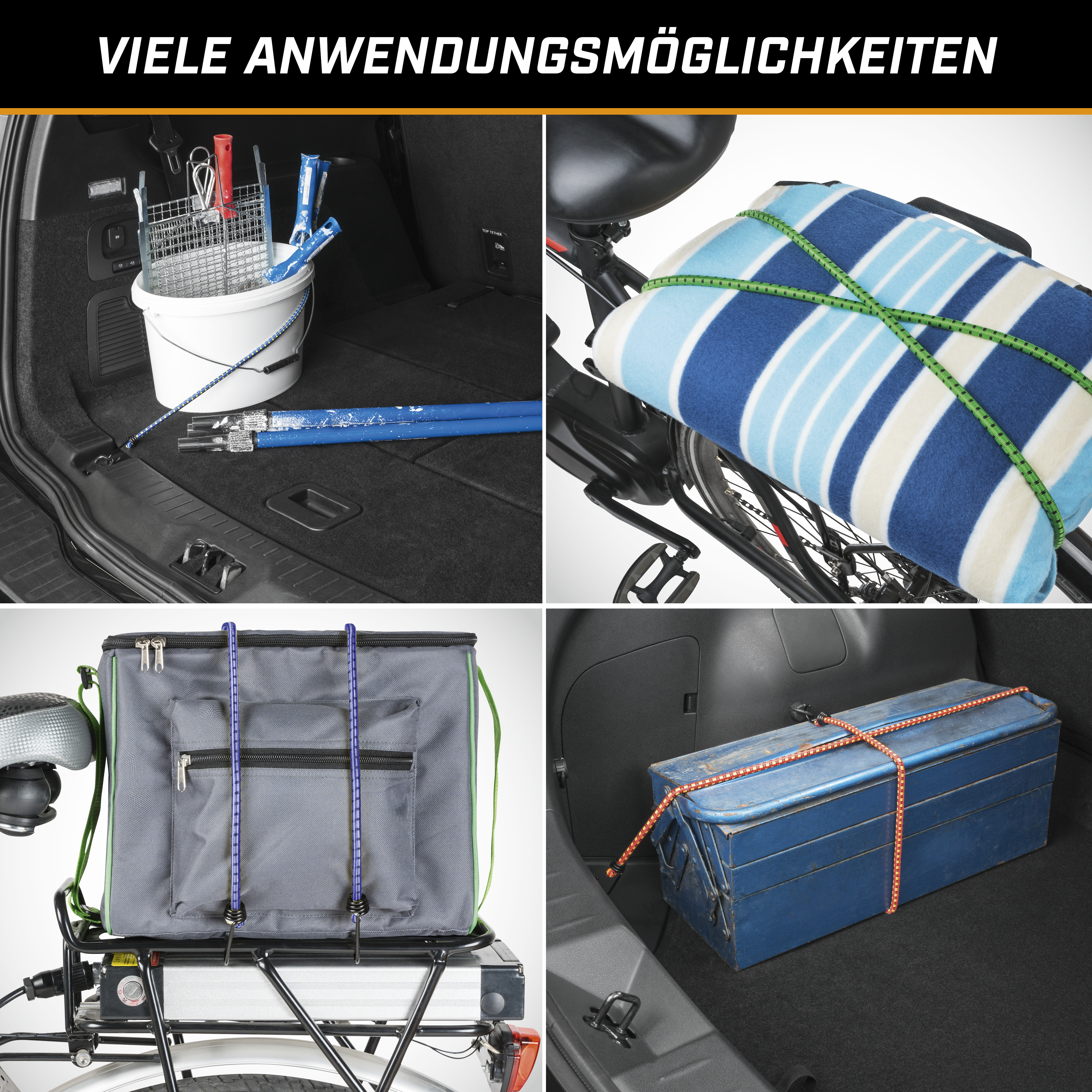 CarComfort Spannband-Set 15-teilig