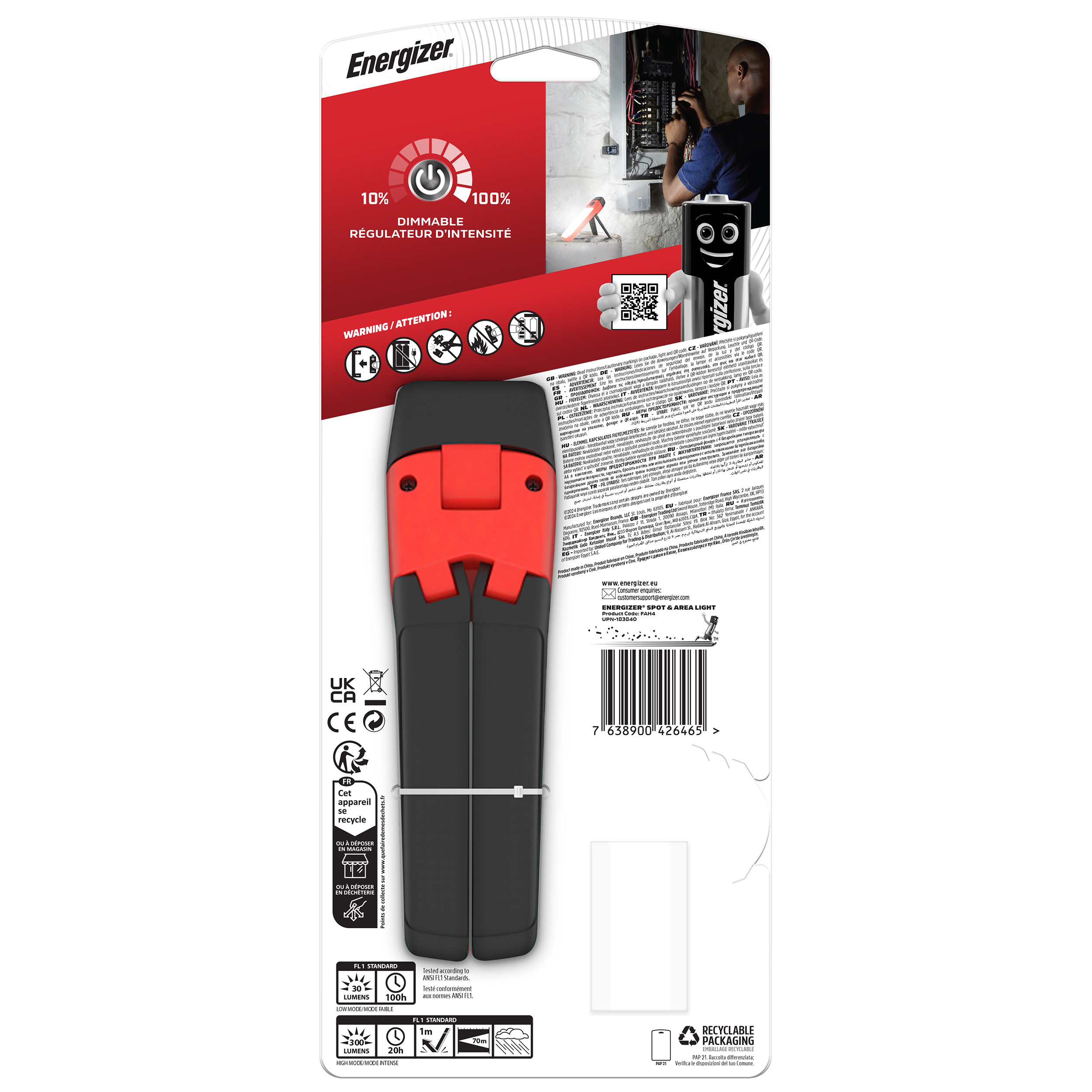 Energizer Taschenlampe Fusion Spot & Area Light Redesign Energizer Taschenlampe Fusion Spot & Area Light Redesign