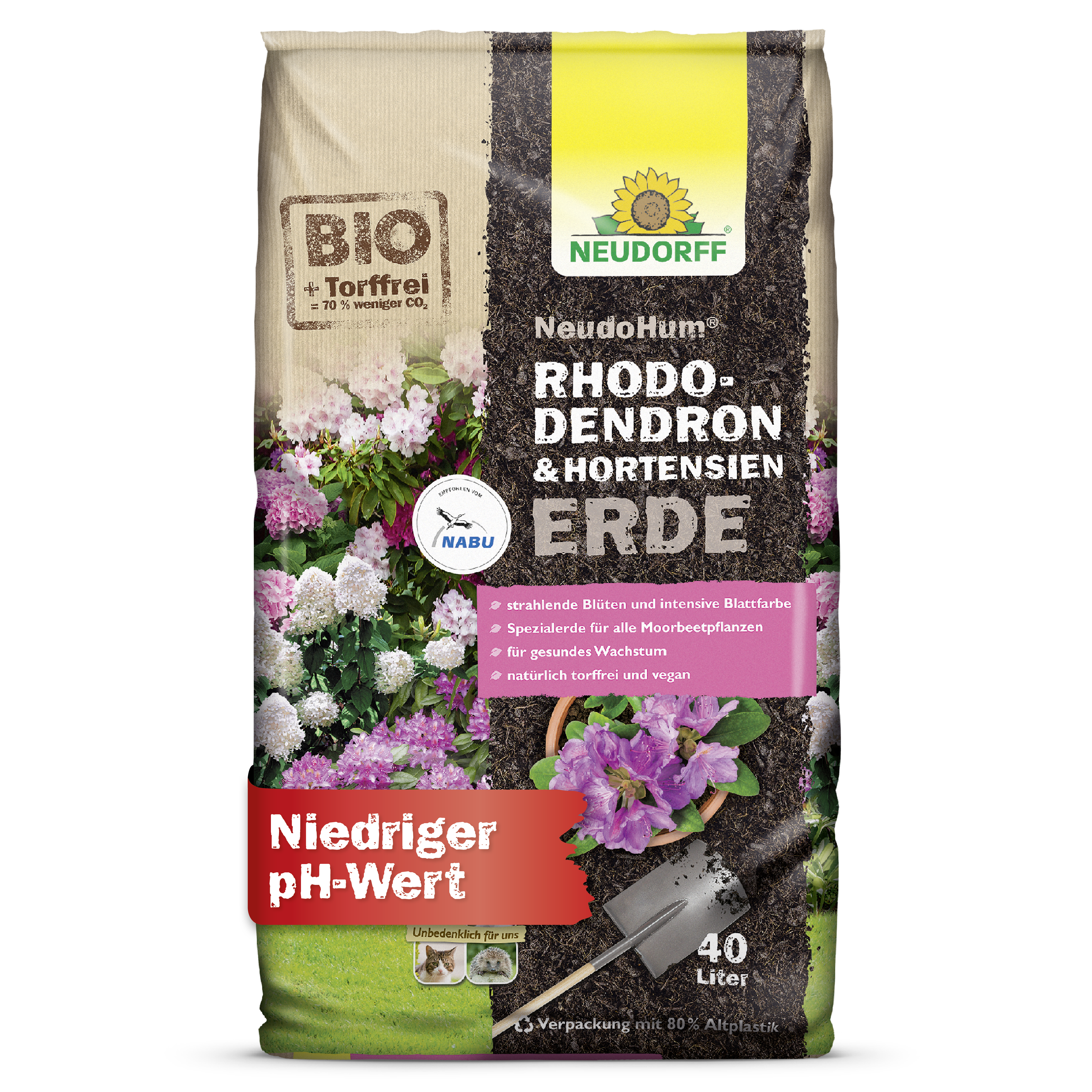 Neudorff Rhododendron- und Hortensienerde, 40 l