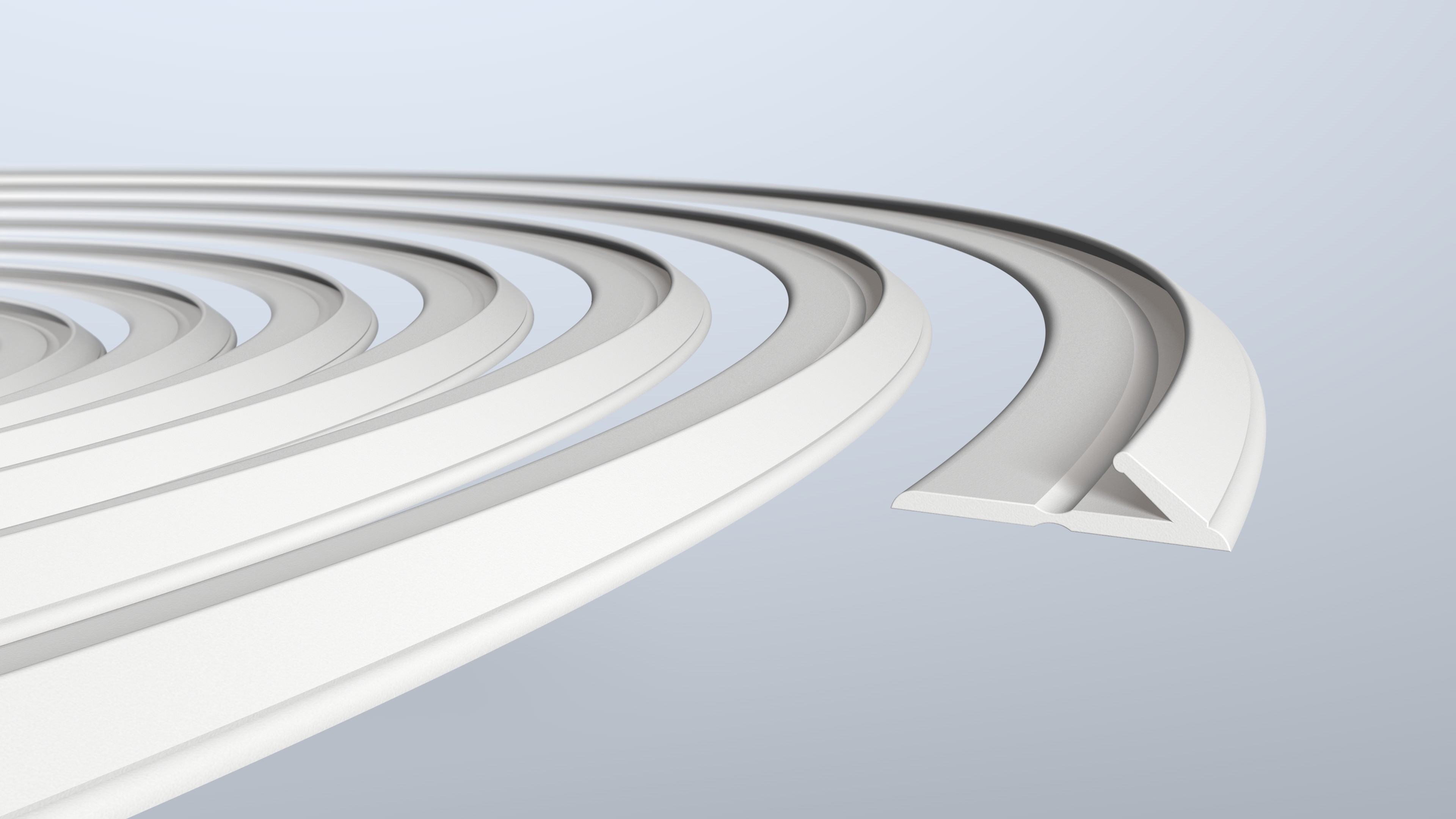 Roro Selbstklebedichtung, weiß