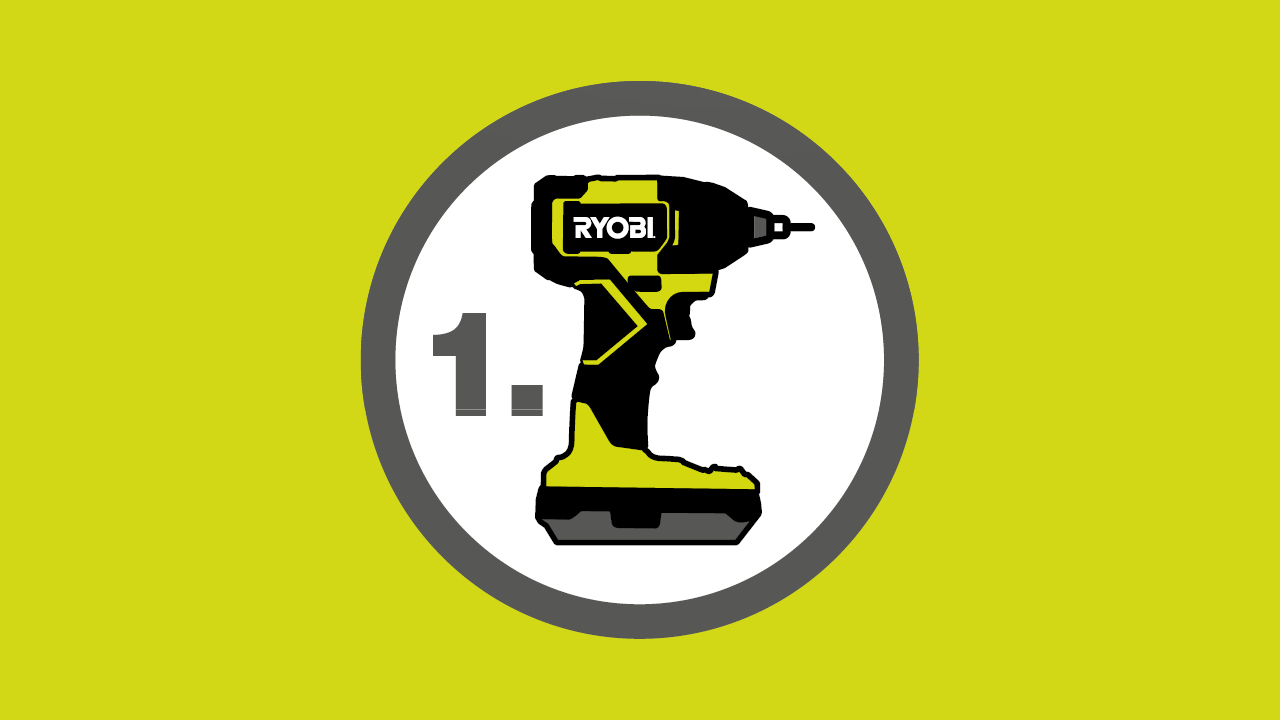 1. Ryobi One+ Produkt kaufen 1. Ryobi One+ Produkt kaufen