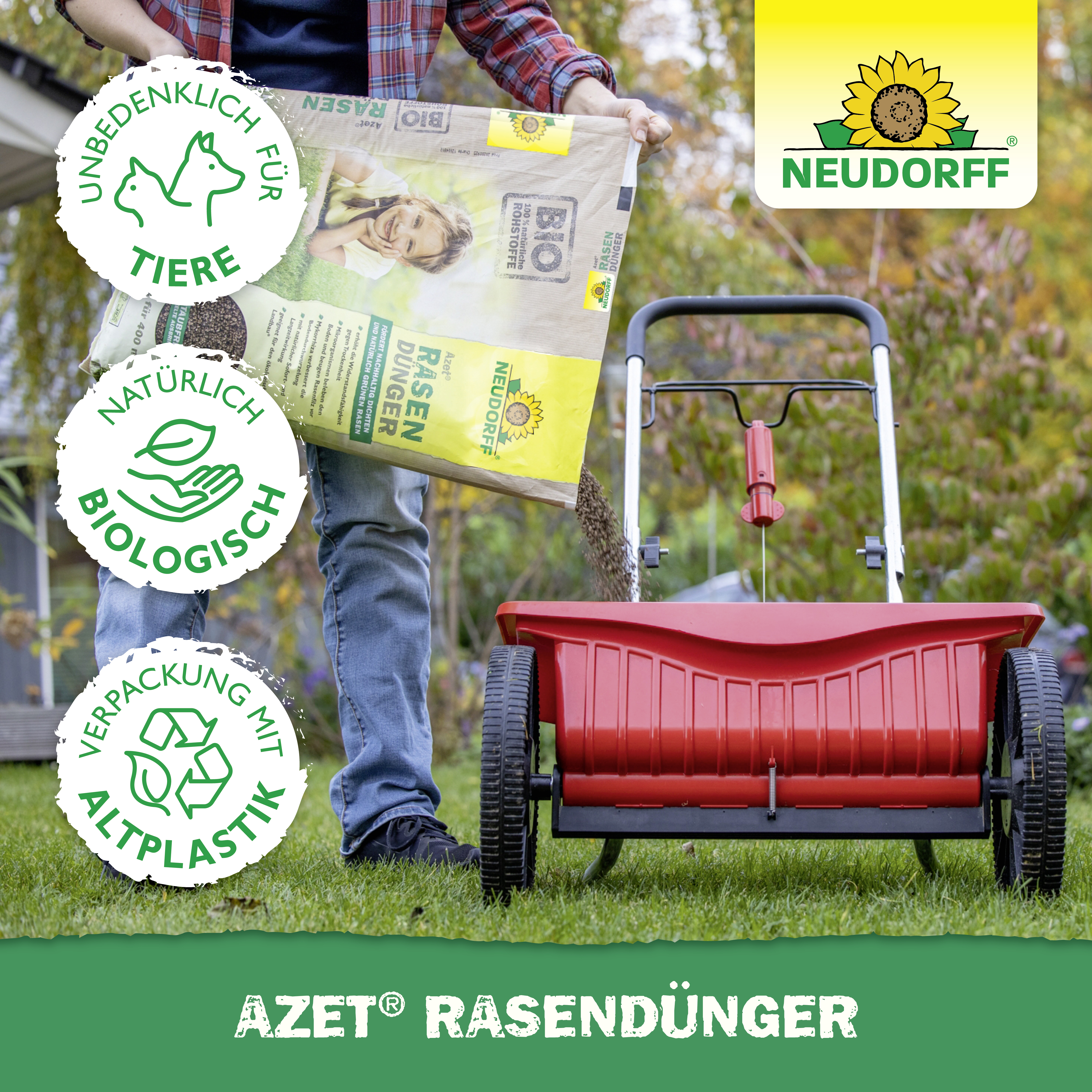 Neudorff Azet RasenDünger, 10,05 kg