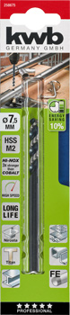 Kwb HSS-Metallbohrer, 7,5 mm