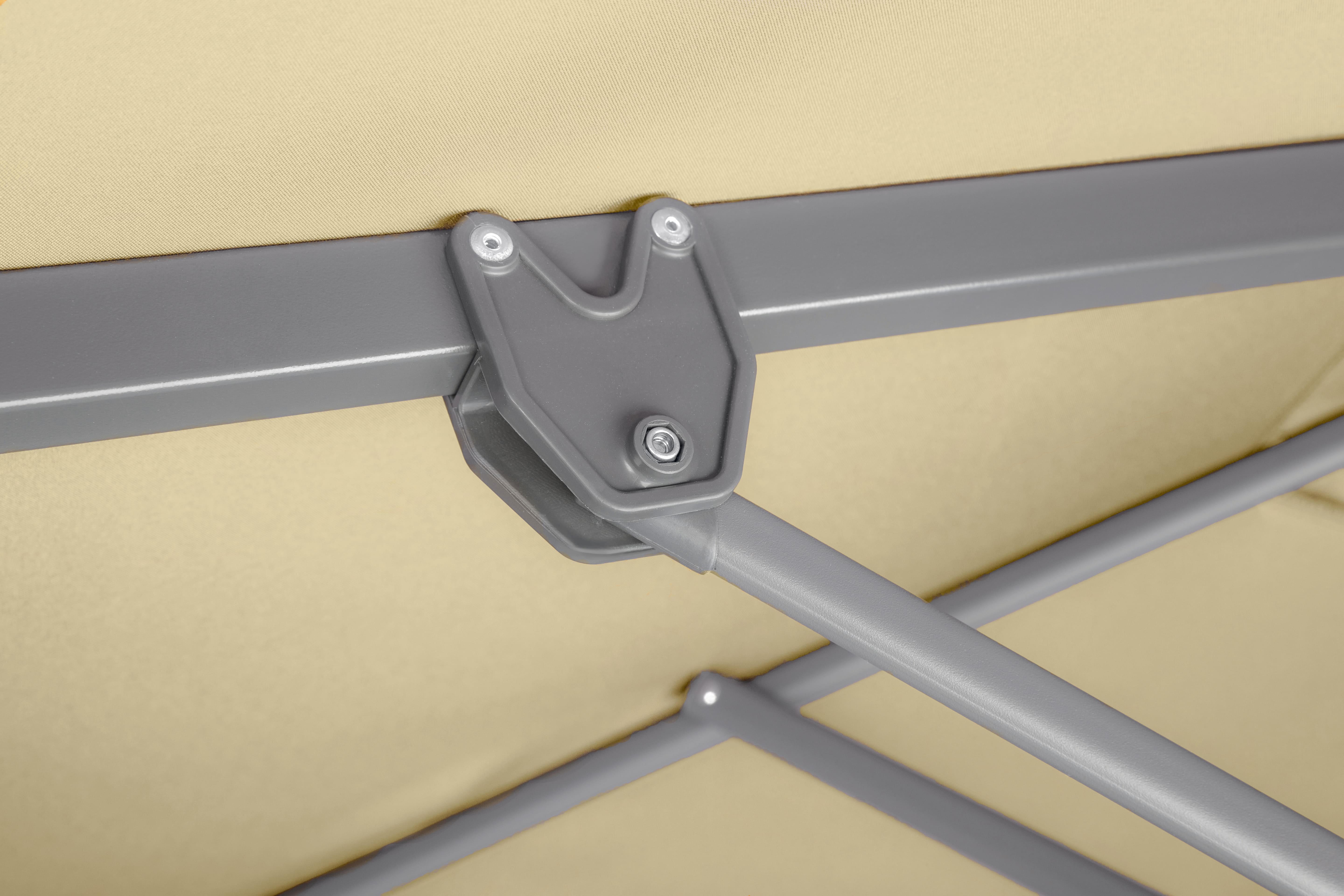 Schneider Schirm Rhodos Jun.270X270 Natur