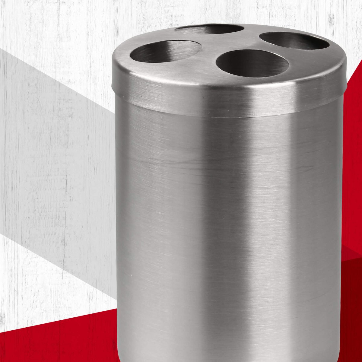 484026_02 FACKELMANN  ZAHNBÜRSTENHALTER INOX