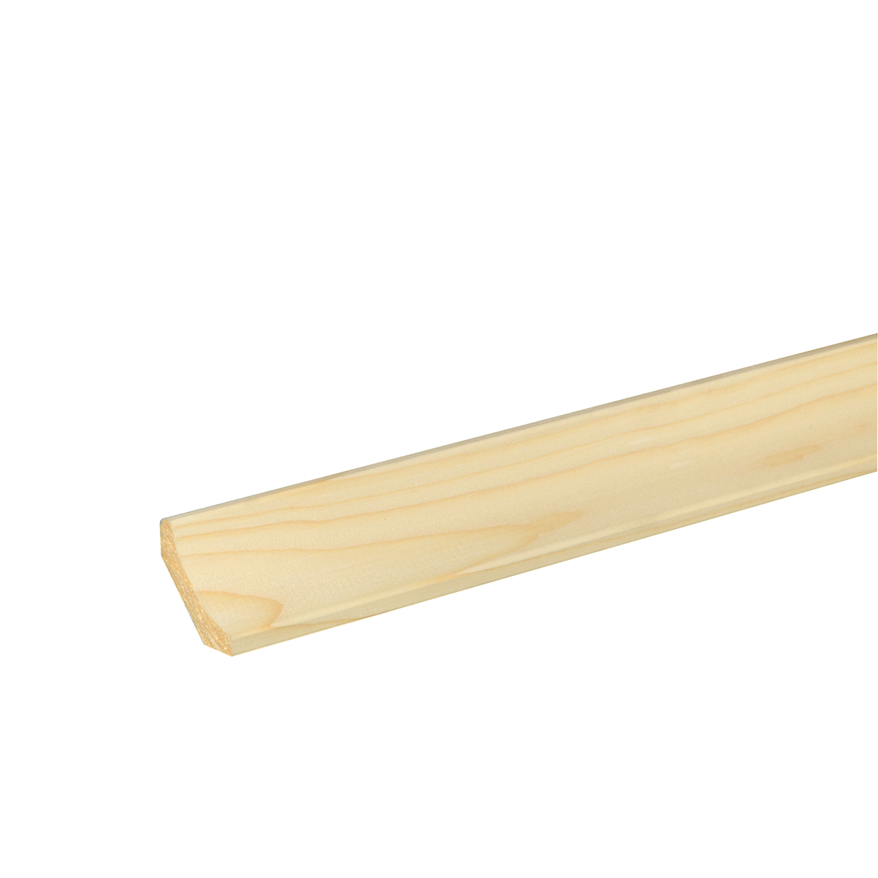 544128 Neuhofer Hohlkehlleiste, Fichte/Kiefer astrein roh