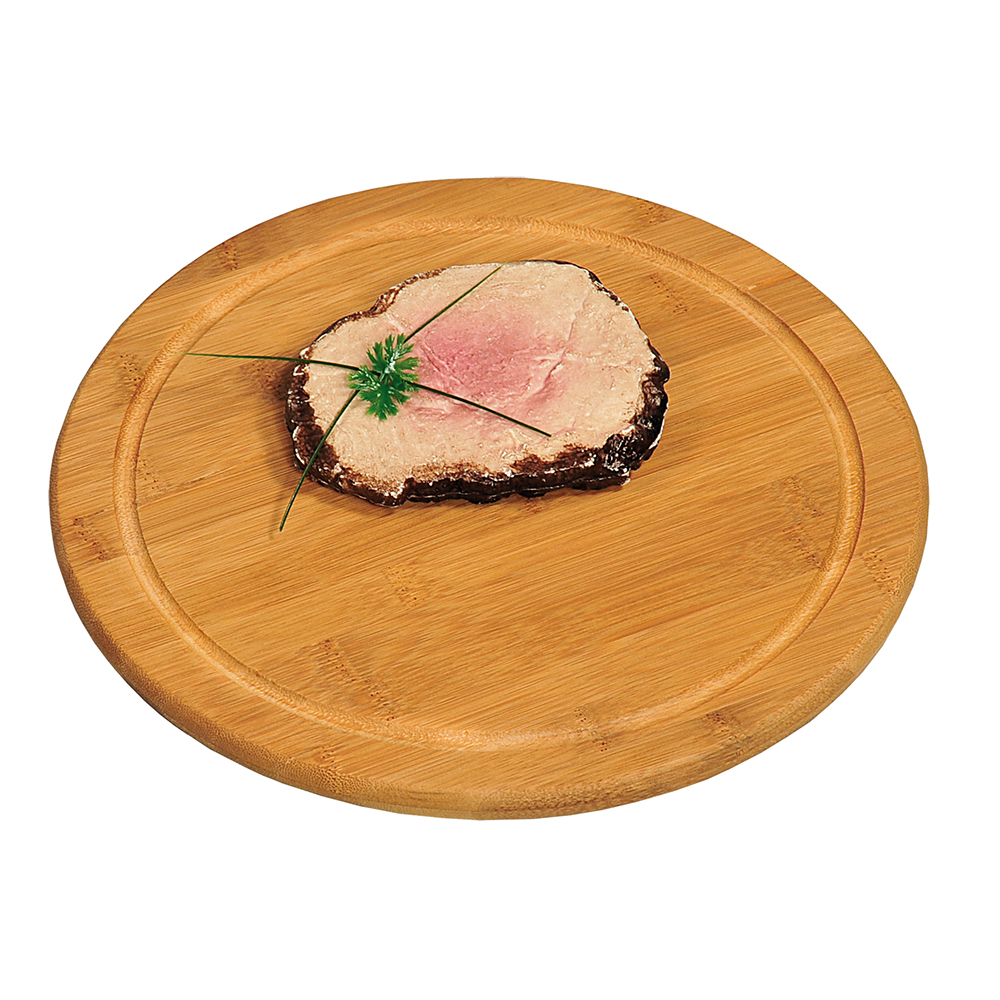 Kesper Fleischteller mit Saftrille, FSC