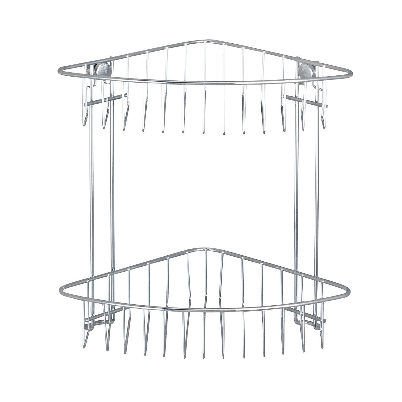 741891-Eckregal-2-Etagen-Classic-chrom_FS_03 WENKO CLASSIC ECKREGAL 2 ETAGEN
