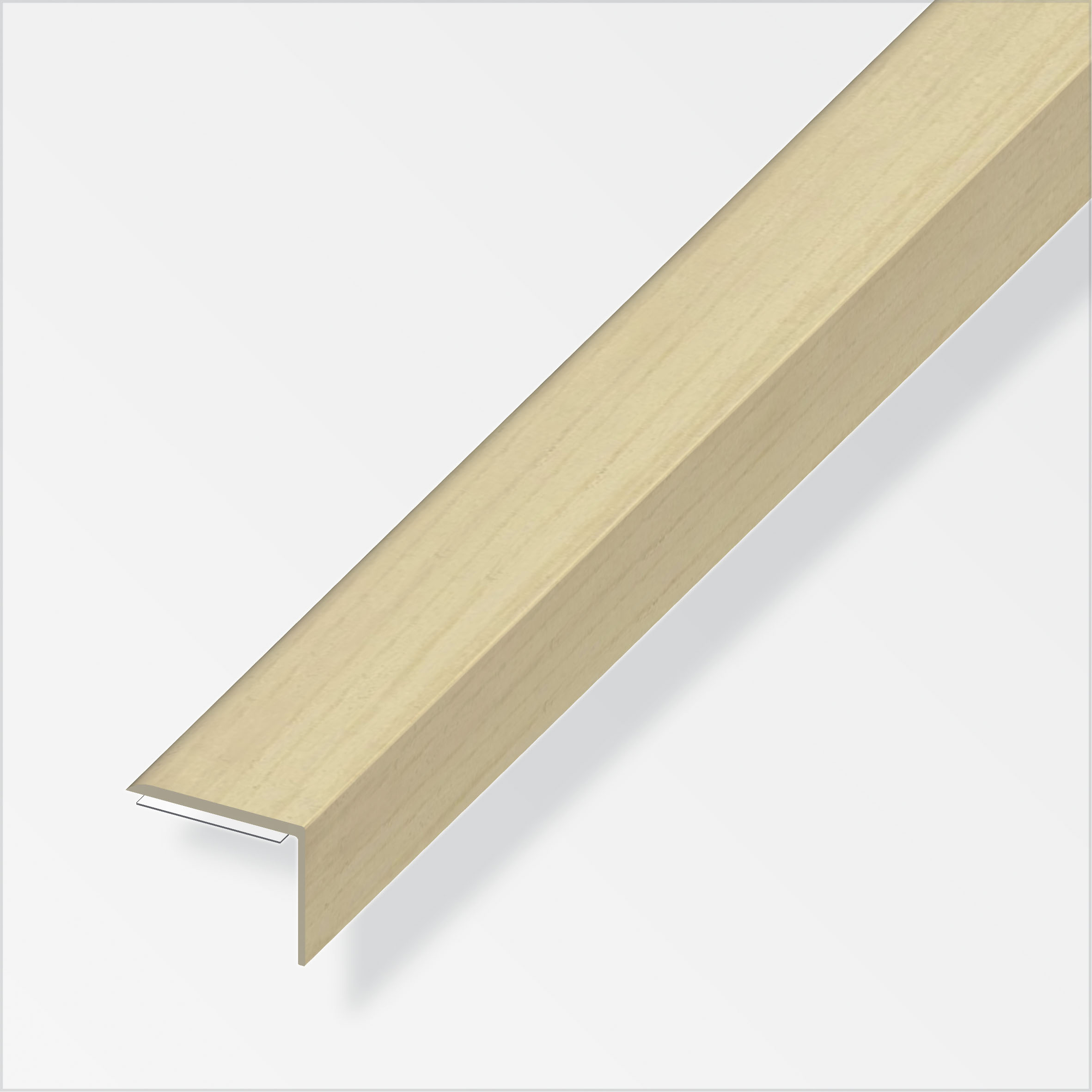 Alfer Winkel-Abschlussprofil, Ahorn 1 m, 25 × 8 mm Alfer Winkel-Abschlussprofil, Ahorn 1 m, 25 × 8 mm