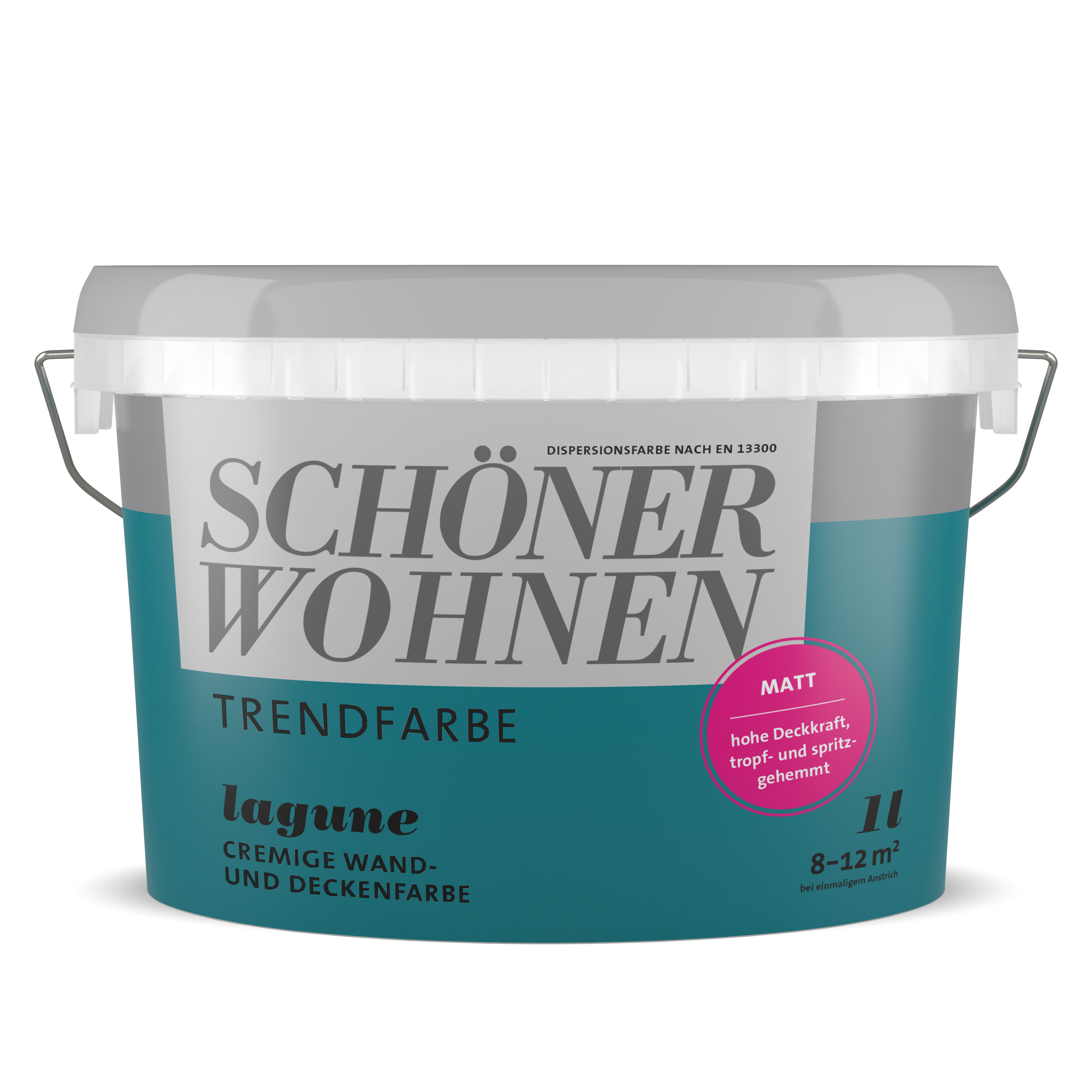 Schöner Wohnen Trendfarbe, lagune matt