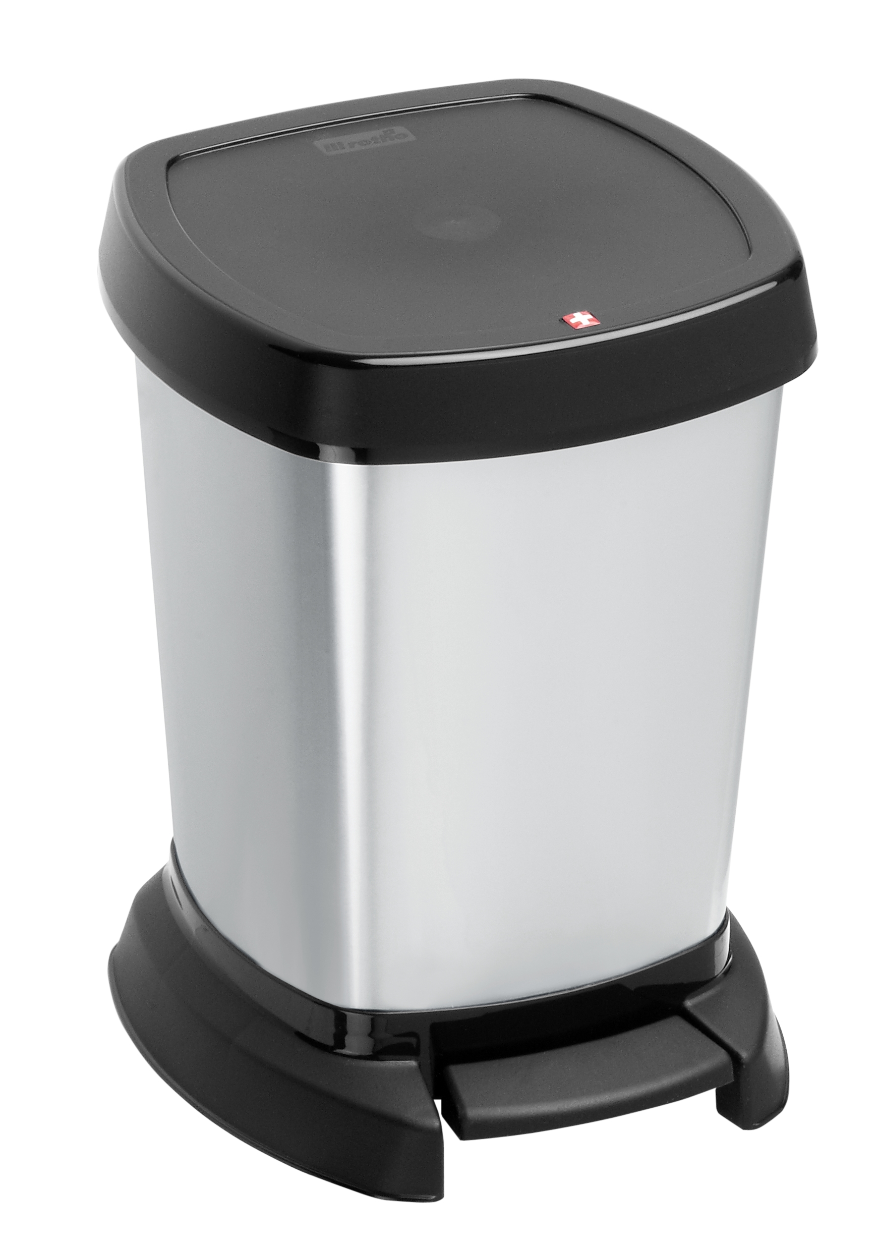 600193_1116510264 ROTHO KOSMETIKEIMER 6L PASO SCHW/SIL