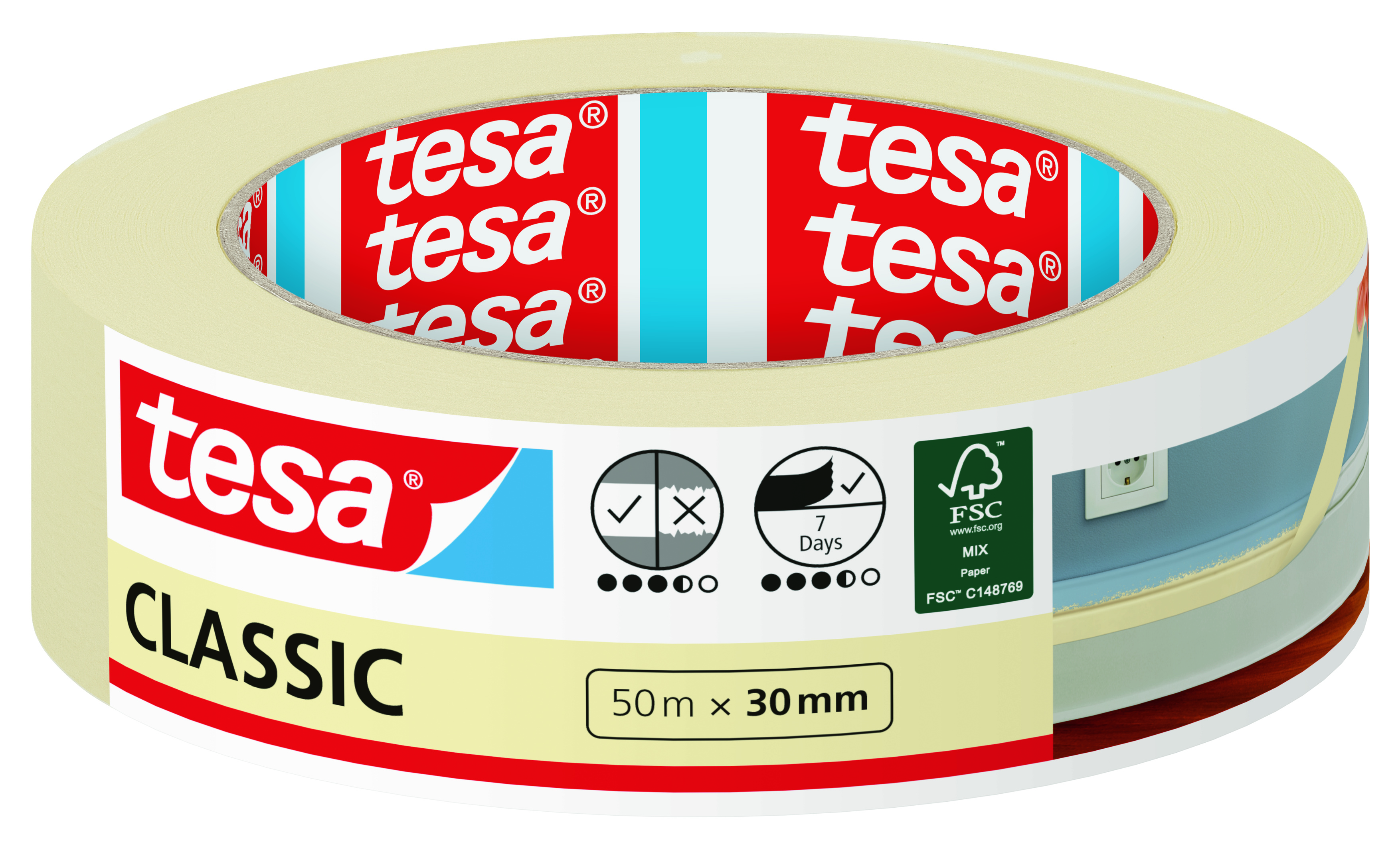 tesa Malerband 50 m x 30 mm tesa Malerband 50 m x 30 mm