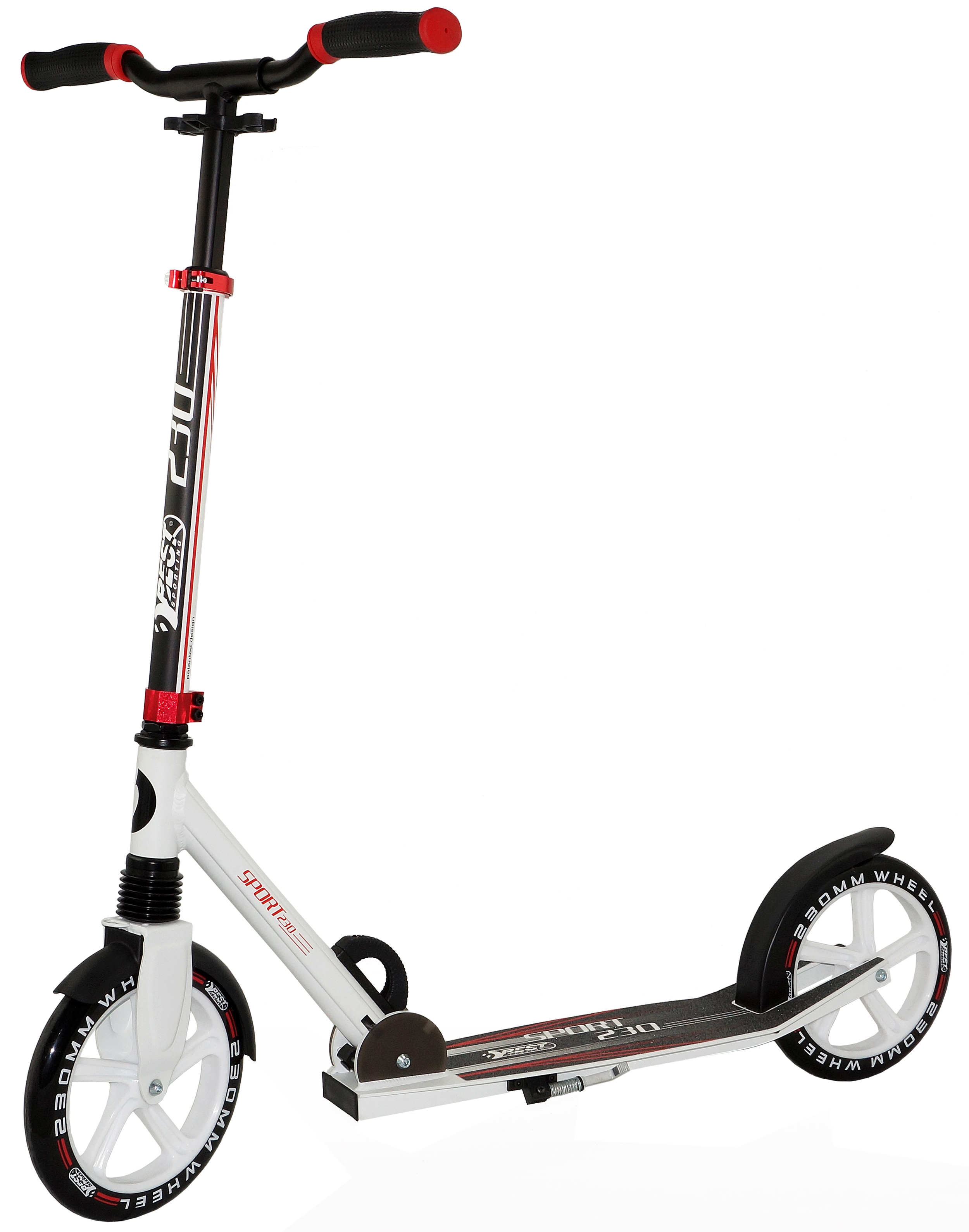 034565_1 Best Scooter 230, weiß/rot