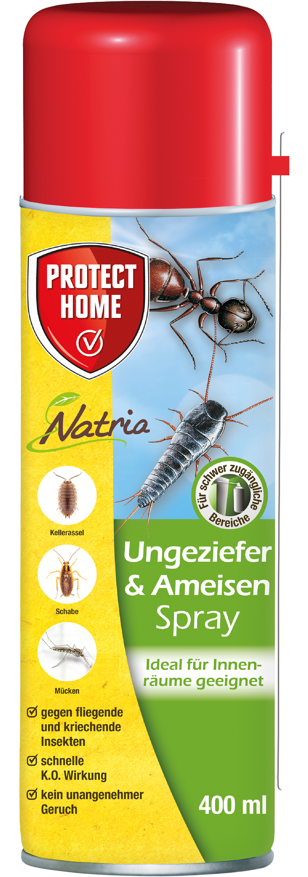 485568-1ORJiXIAvTU4SF Protect Home Natria Ungeziefer & Ameisen Spray, 400 ml