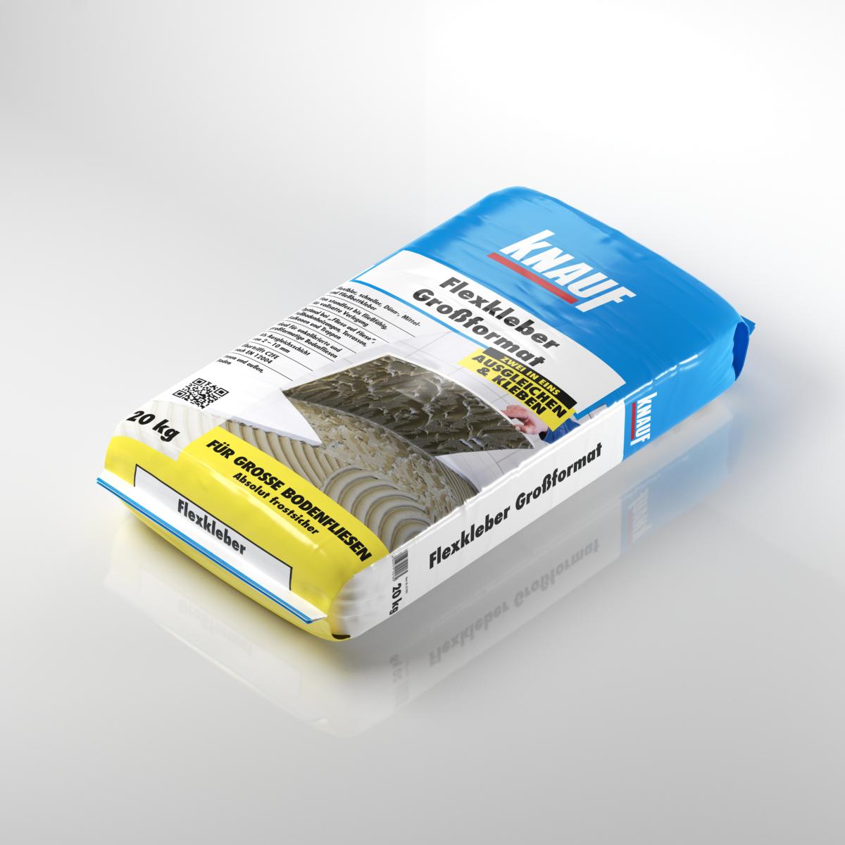 4006379104185_Flexkleber-Grossformat-20kg_Produkt_1 Knauf Flexkleber Großformat, 20 kg