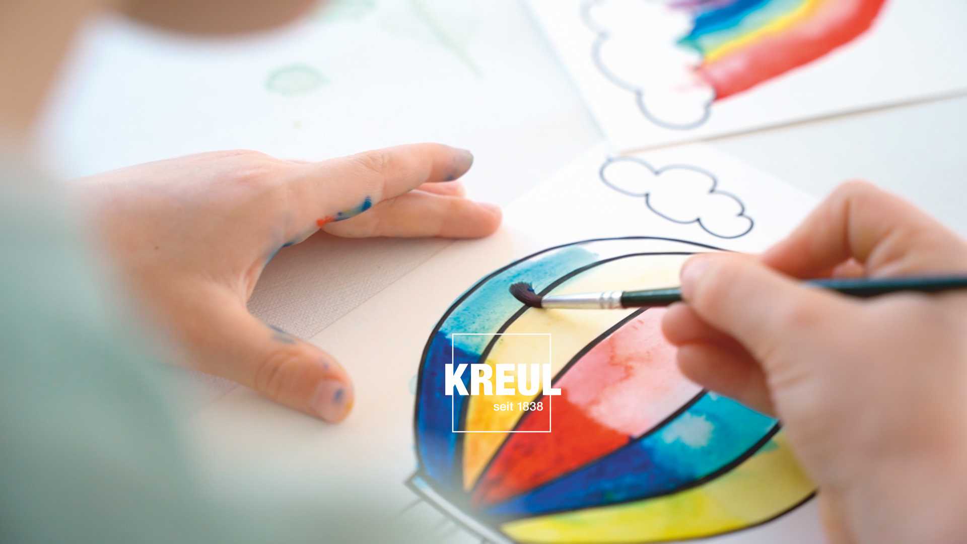 Kreul Aquarellmalstifte "Mucki", Farben Spiel Kiste Set Kreul Aquarellmalstifte "Mucki", Farben Spiel Kiste Set